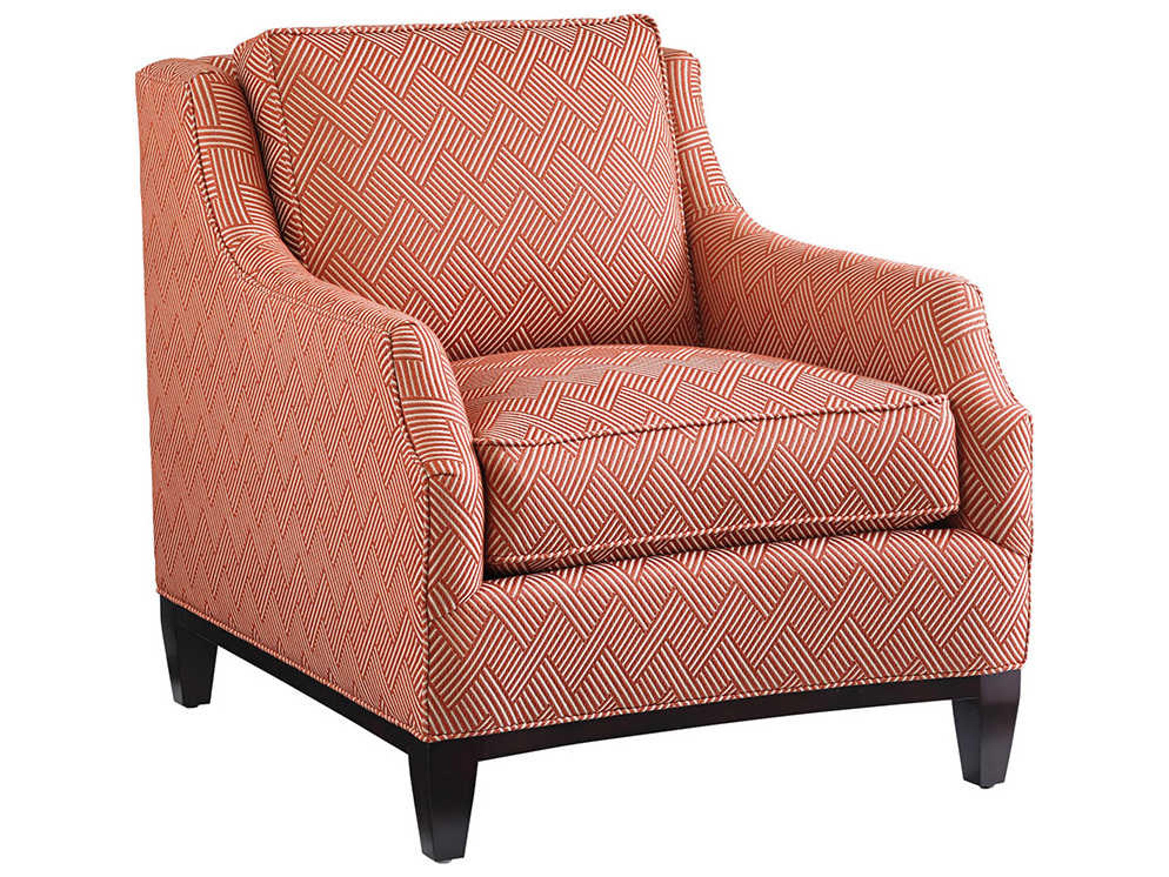 Lexington Tower Place Orange Fabric Accent Chair