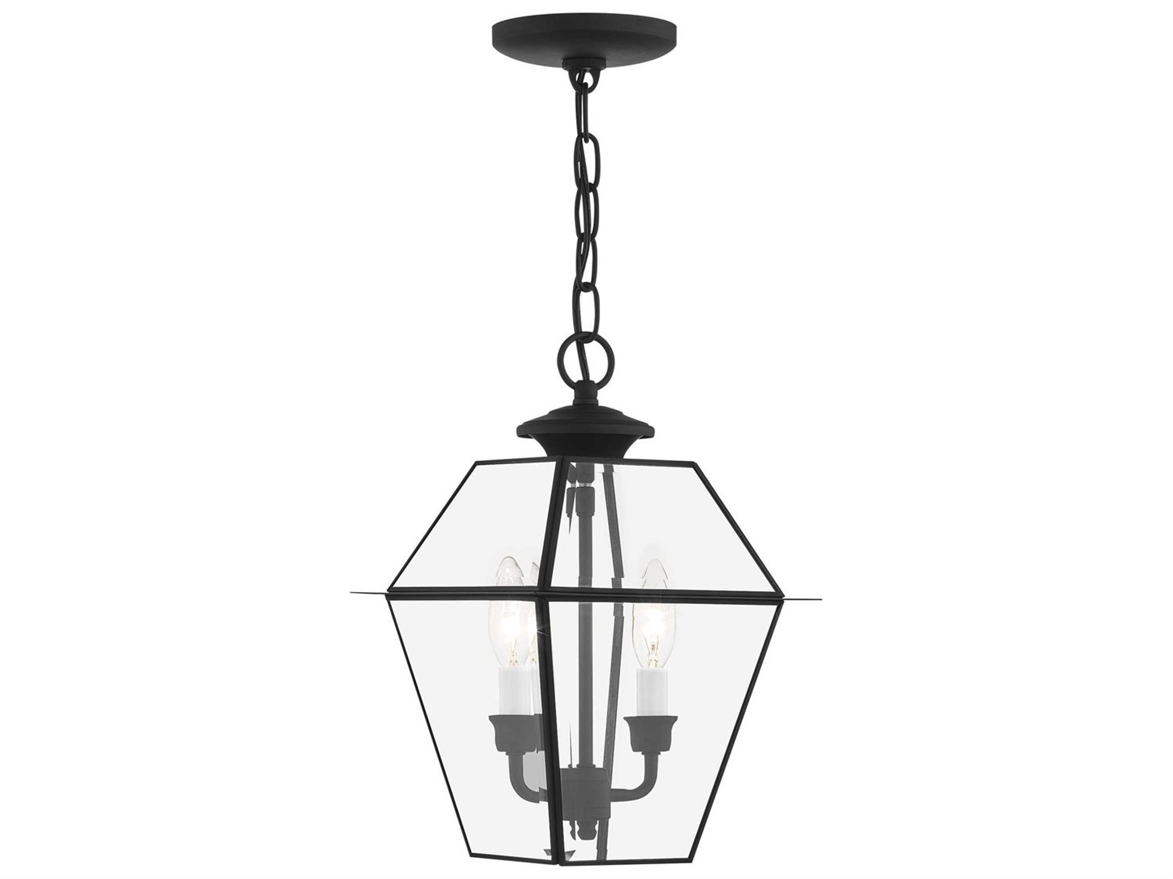 Westover Black 2 - Light Outdoor Hanging Light