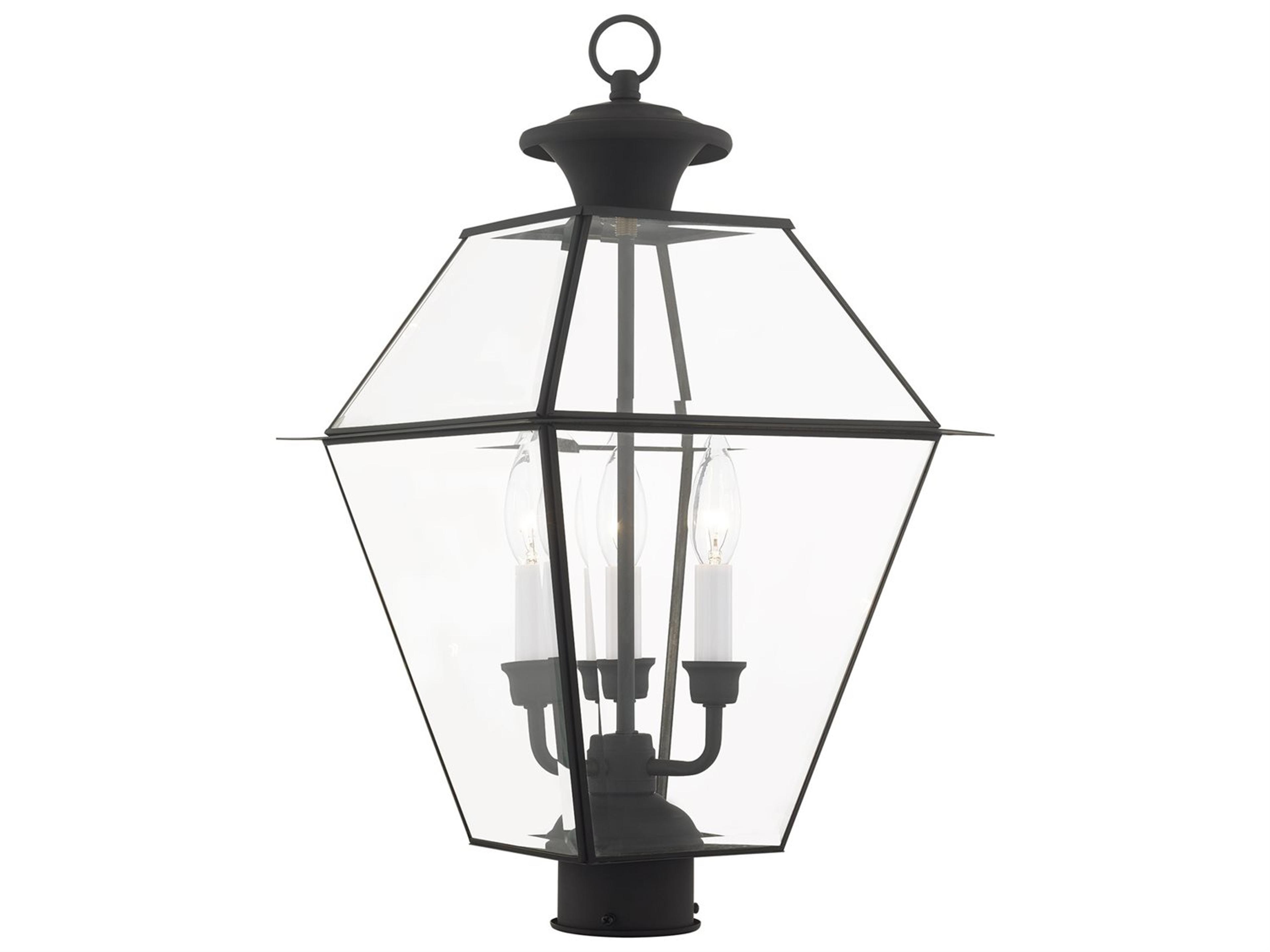 Livex Lighting Westover 3 - Light Outdoor Post Light