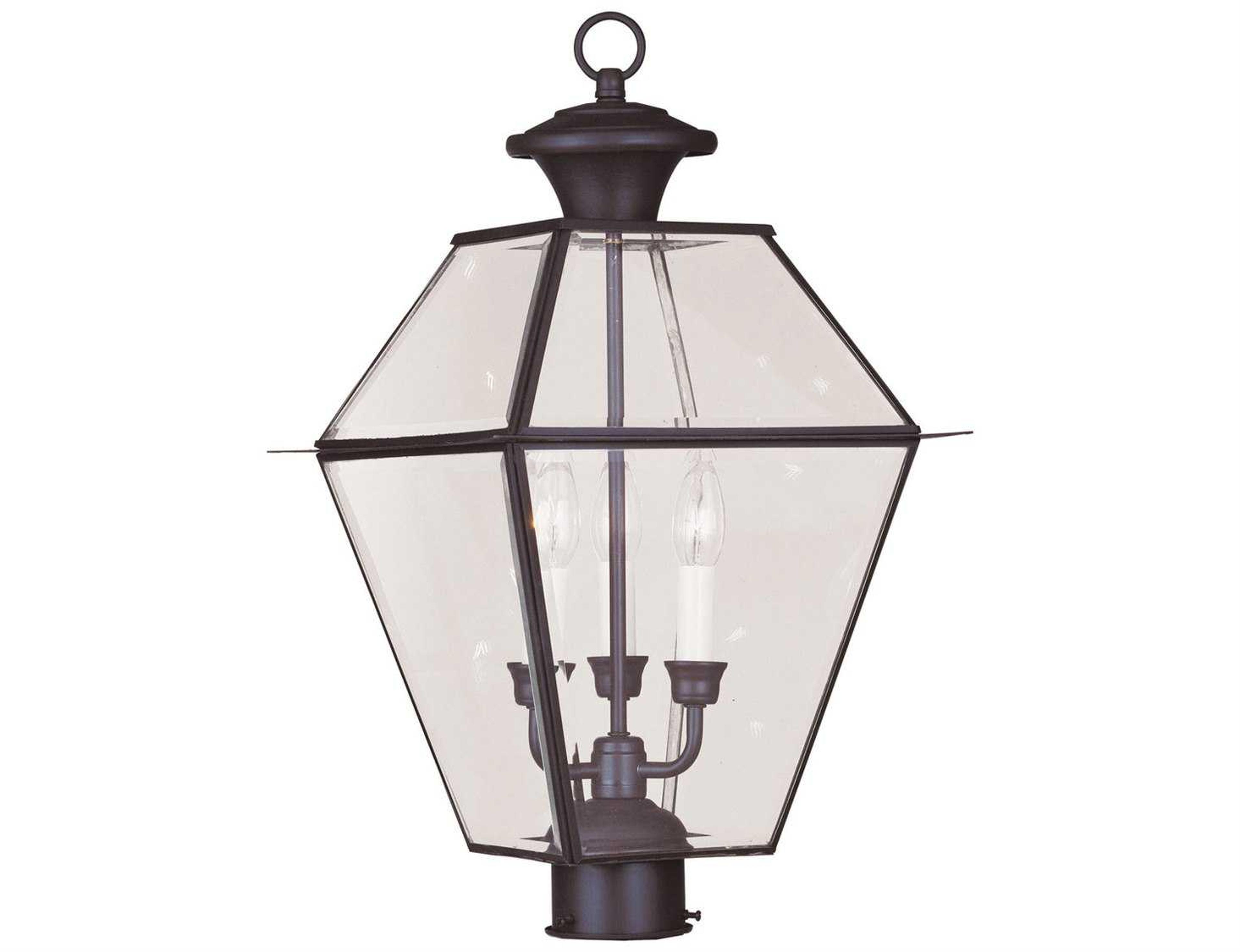 Livex Lighting Westover 3 - Light Outdoor Post Light