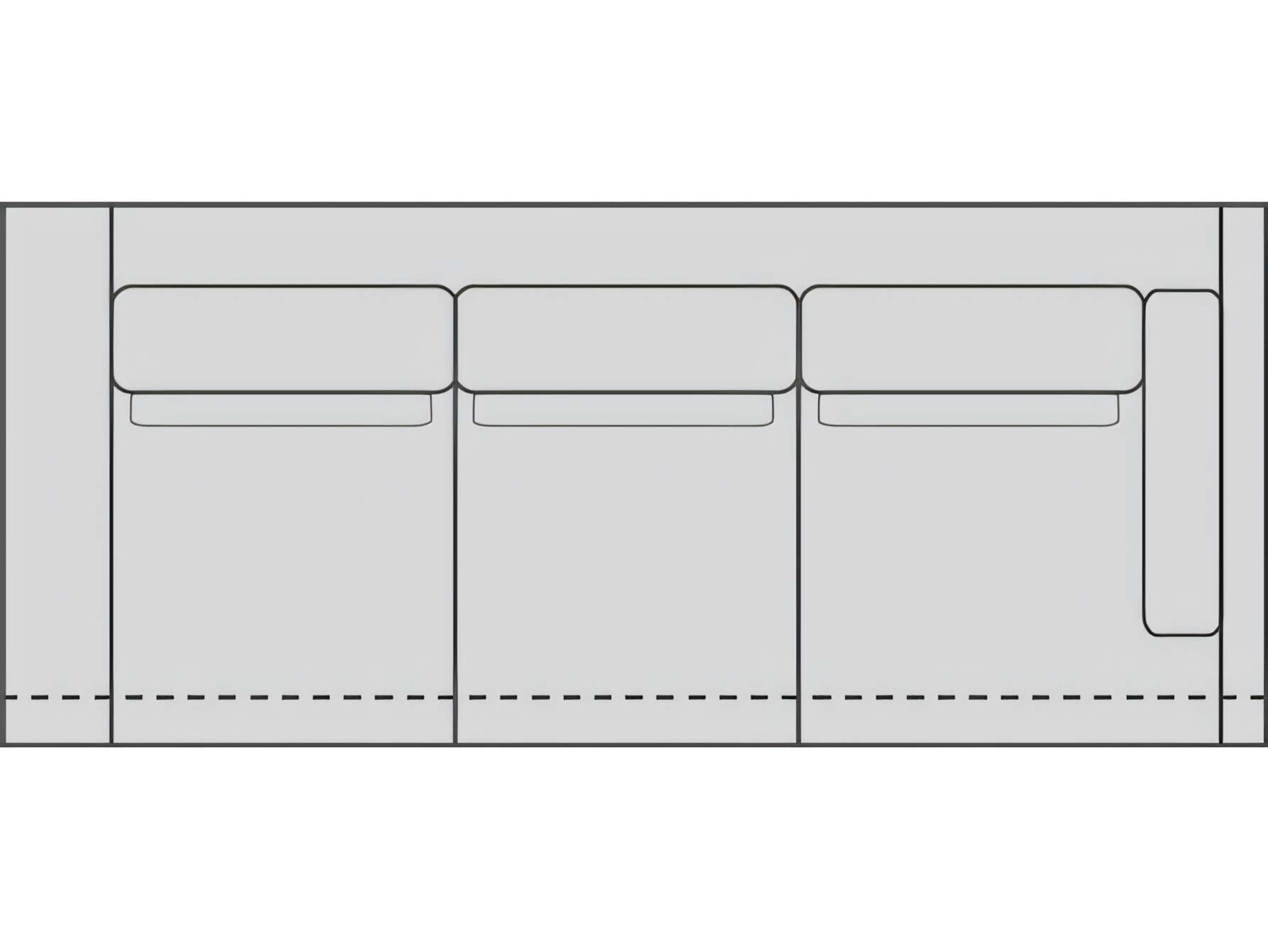 Lillian August Corso Left Arm Corner Sofa