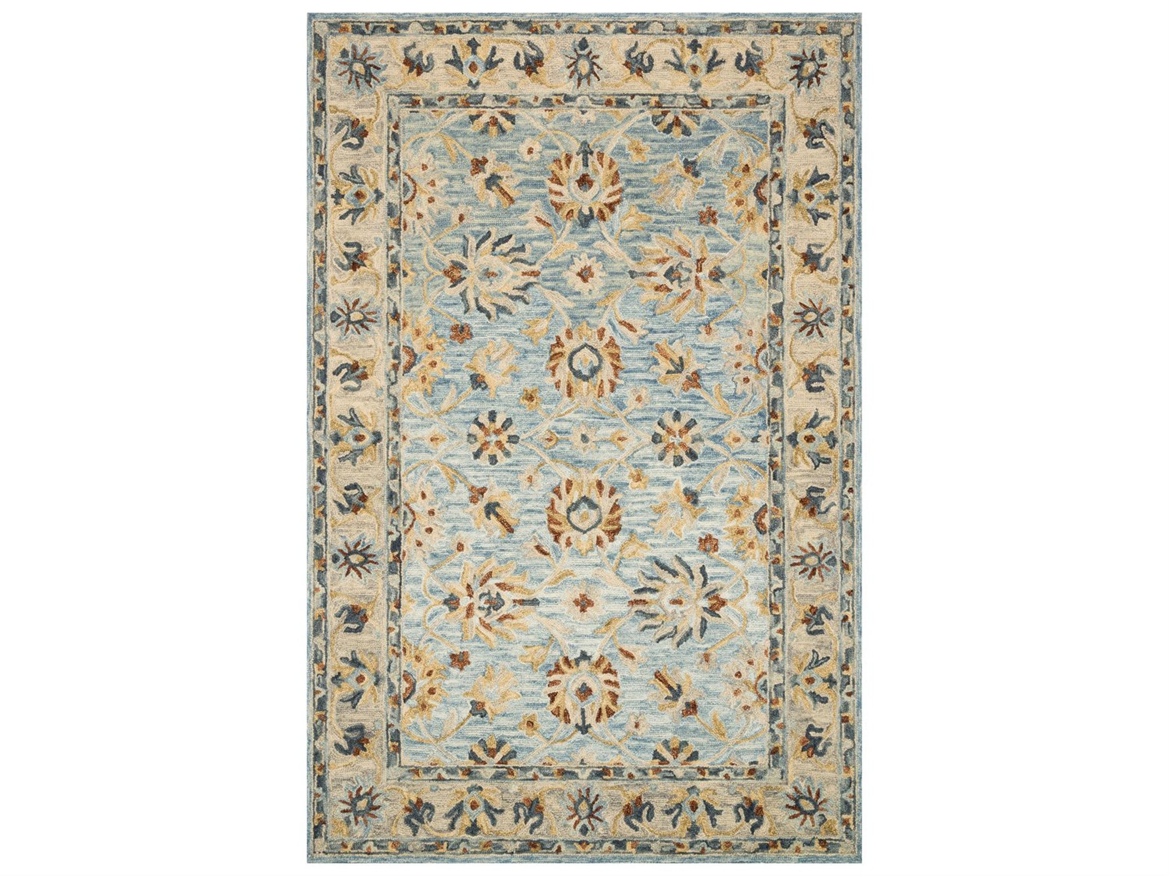 Victoria Bordered Area Rug