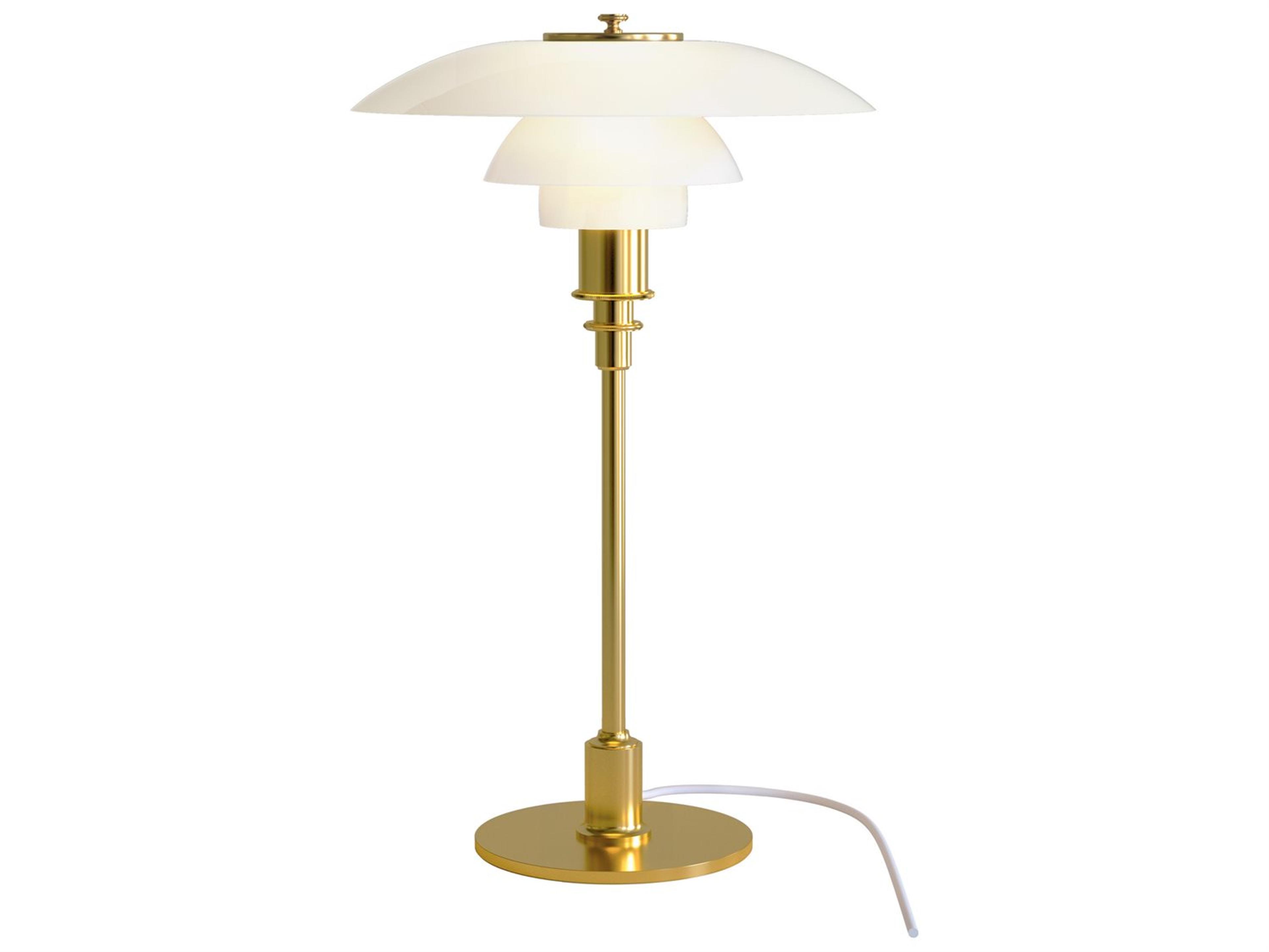 Louis Poulsen PH-3/2 Brass Table Lamp
