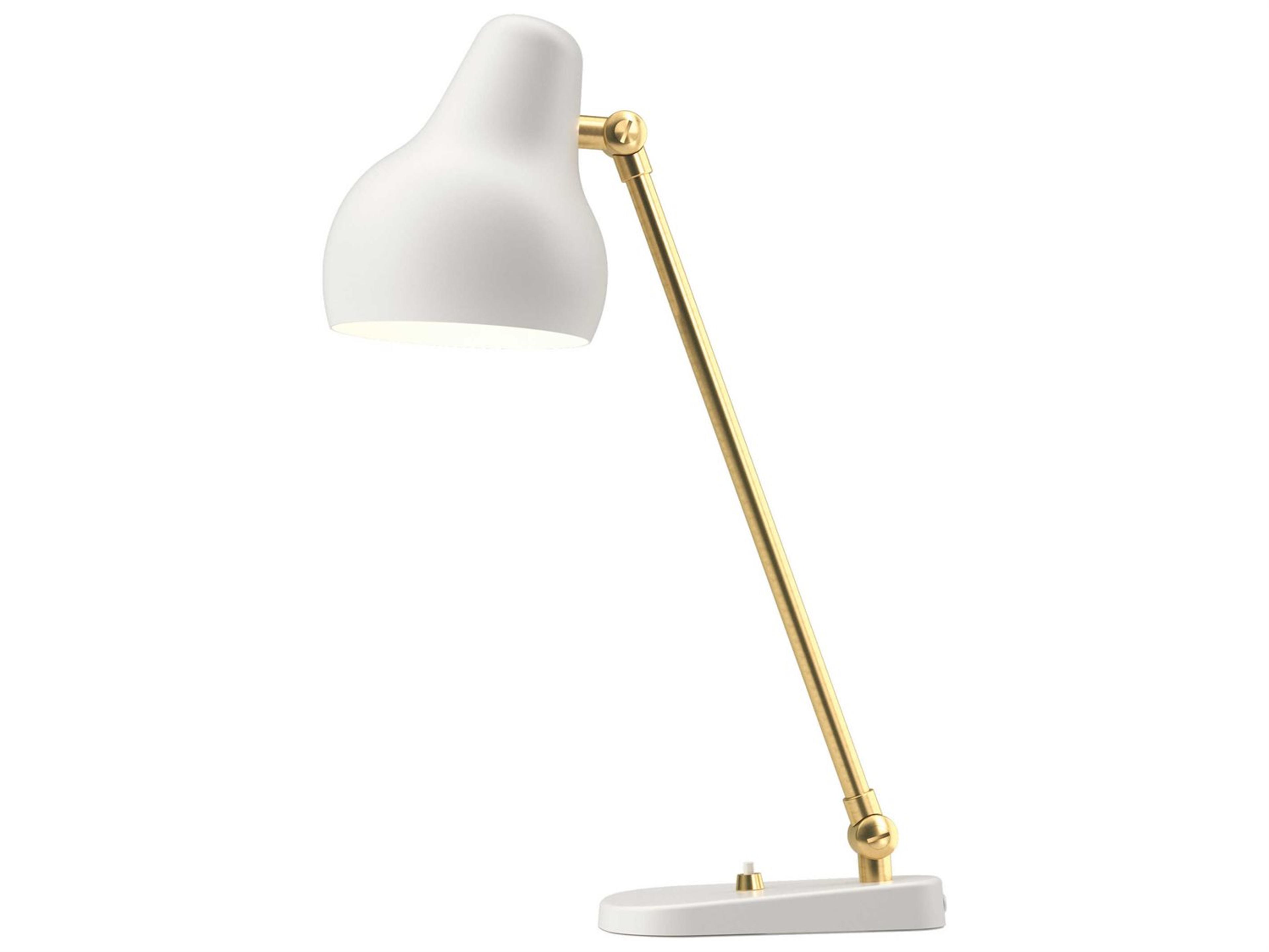 Louis Poulsen VL38 LED White Desk Lamp