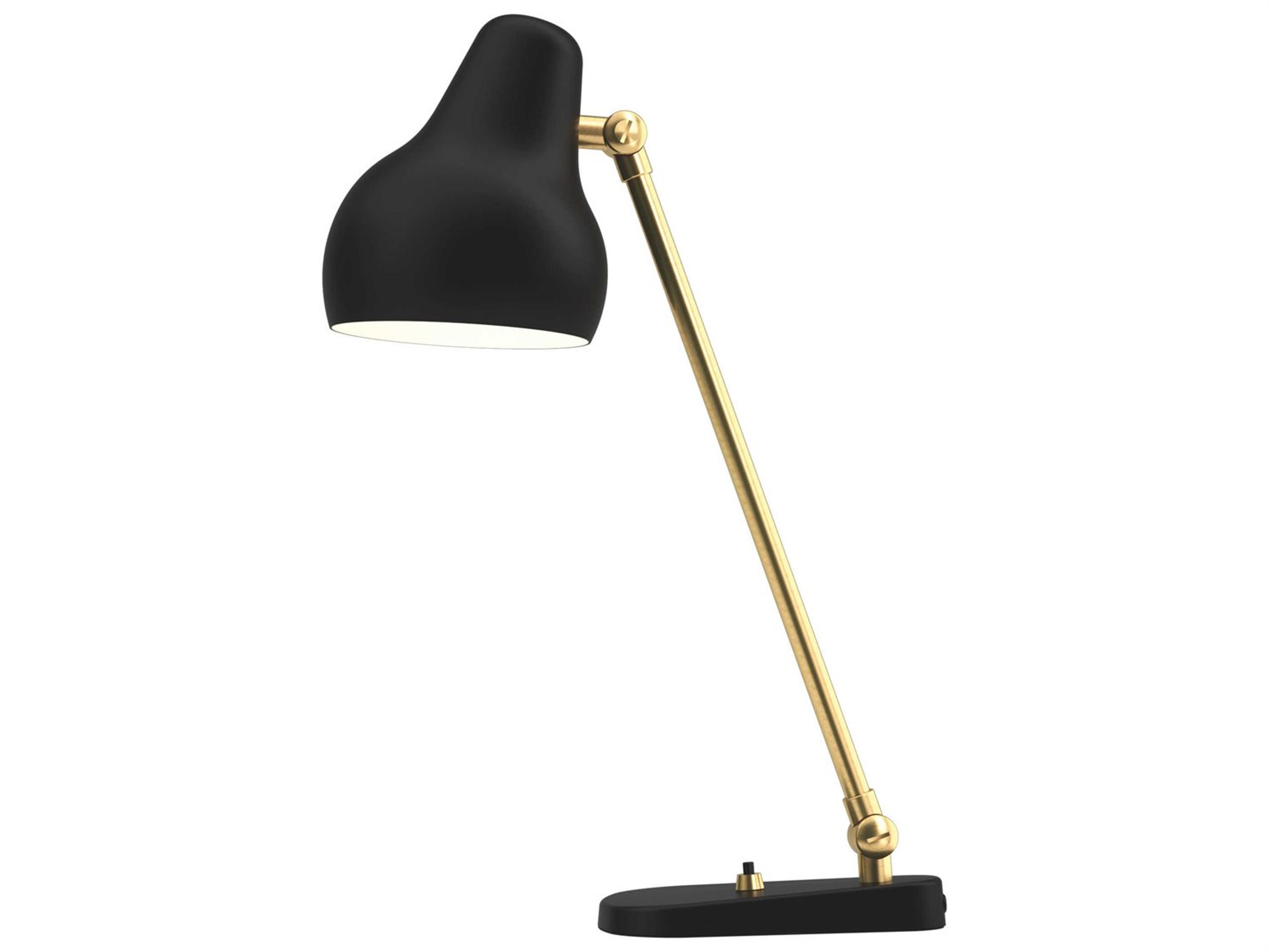 Louis Poulsen VL38 LED Black Desk Lamp