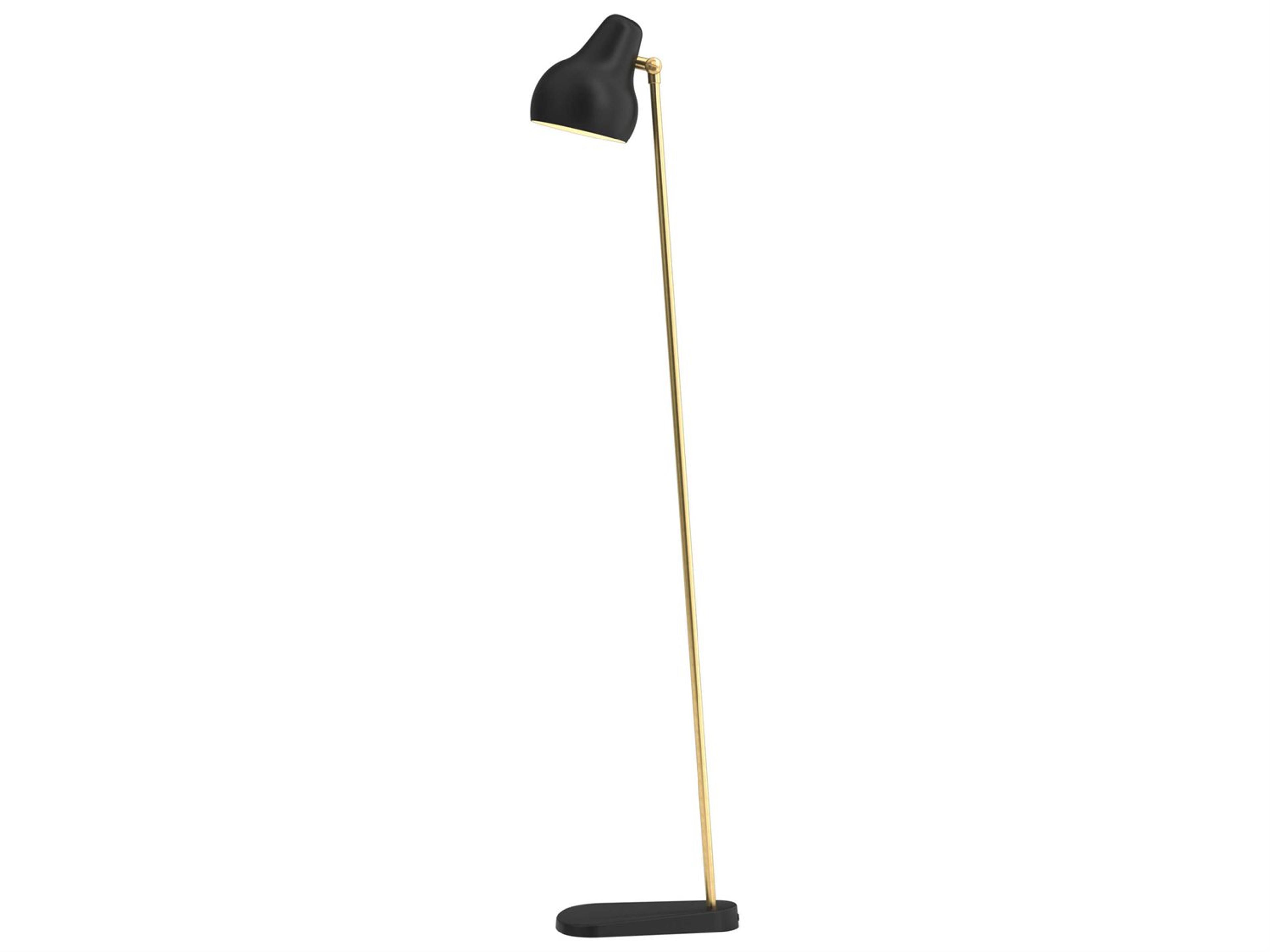 Louis Poulsen VL38 LED Black Floor Lamp