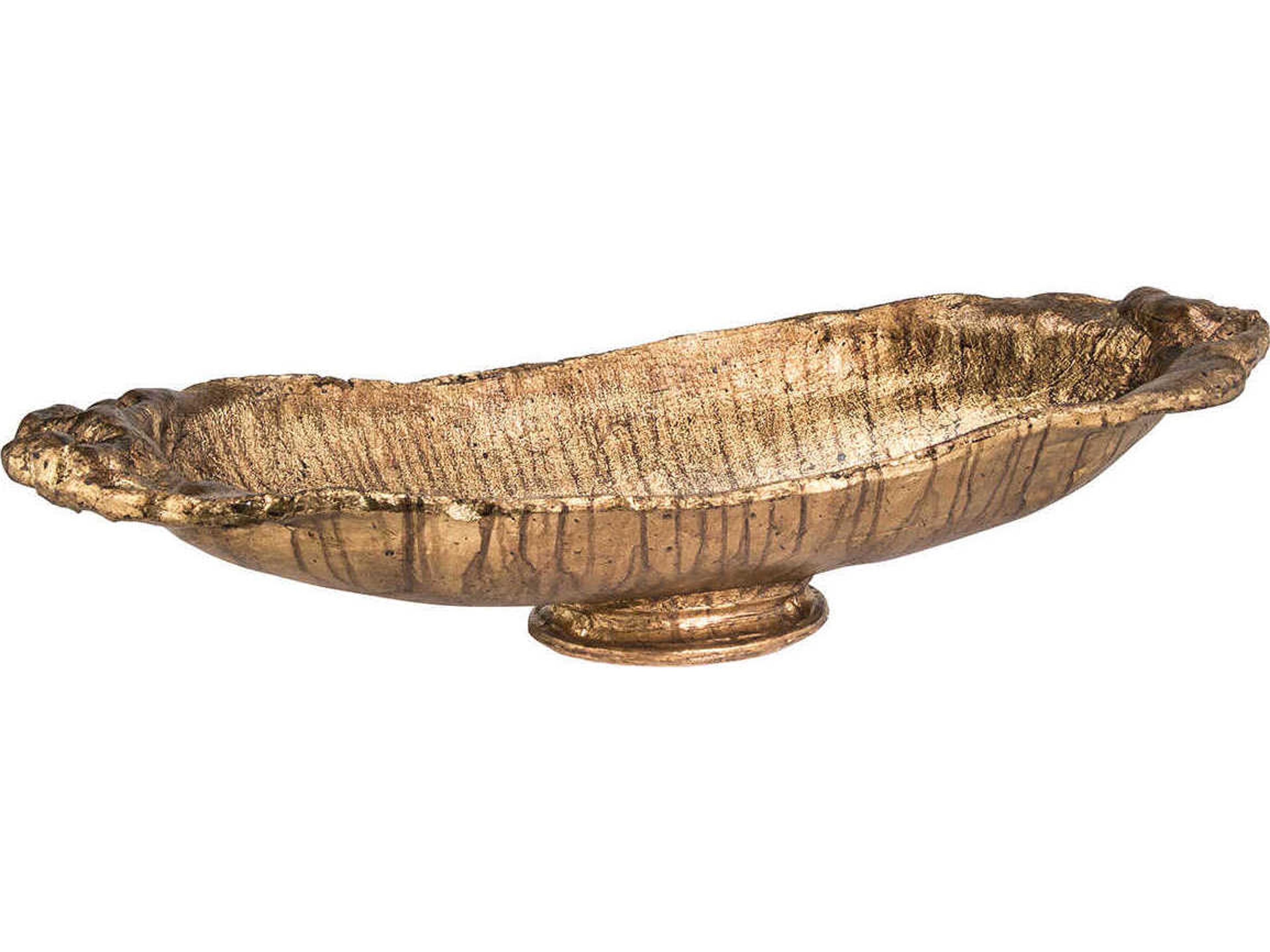 Lucas McKearn Forshey Gold Leaf Decorative Plate