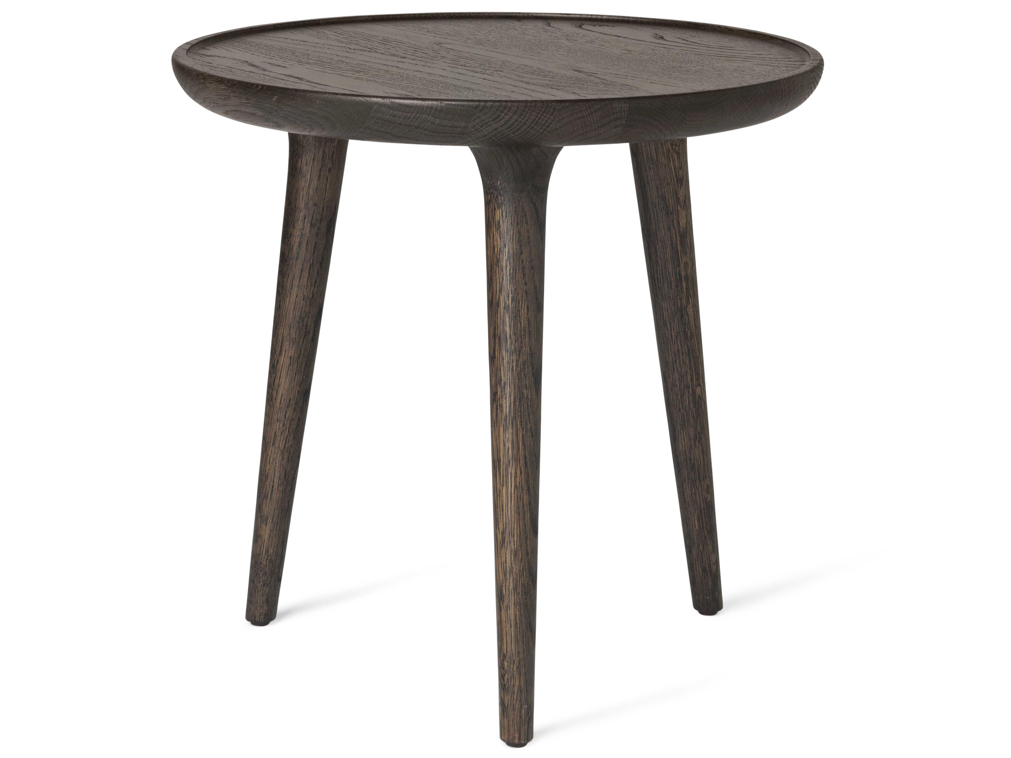 Round Wood Sirka Grey Coffee Table