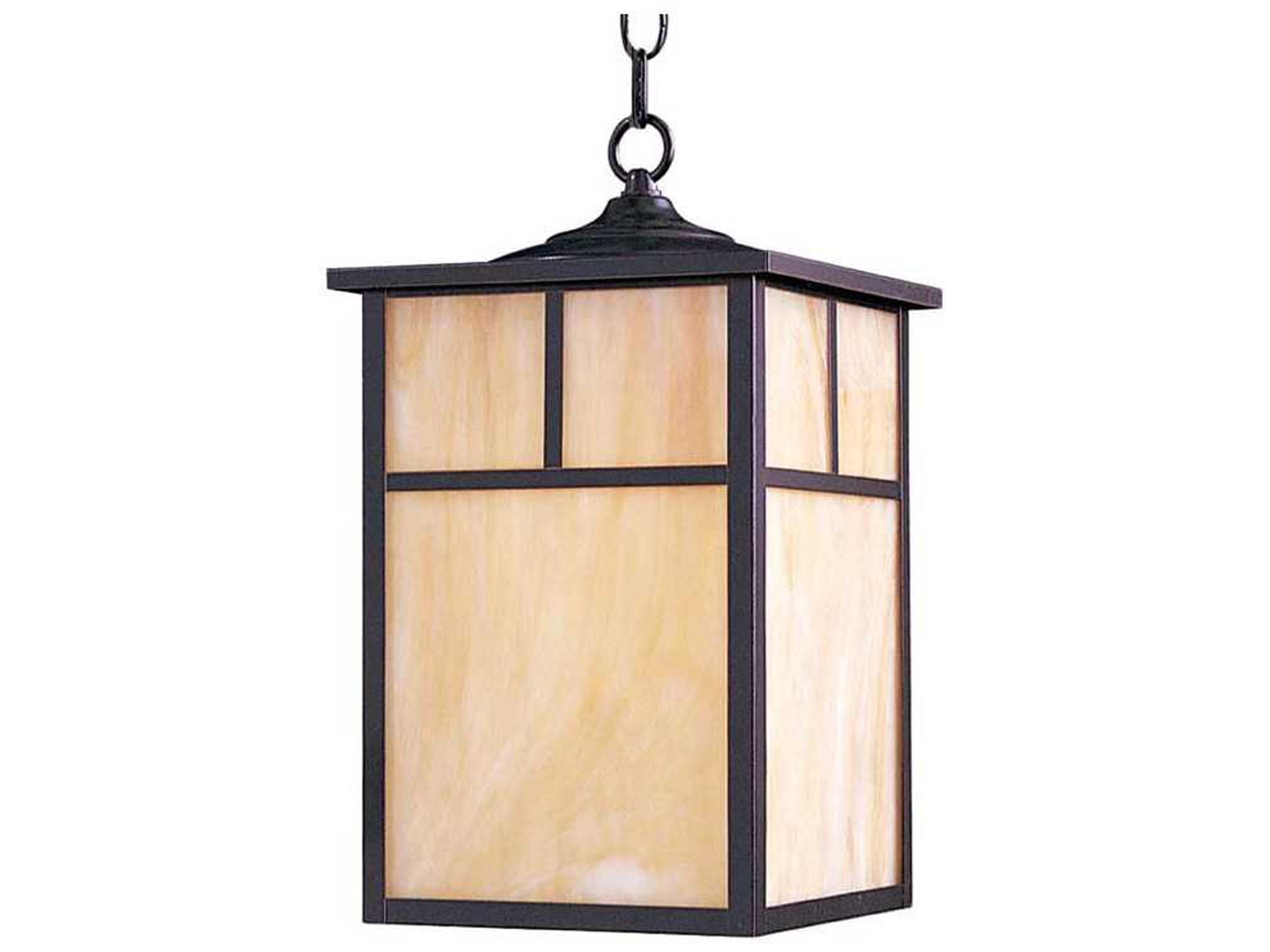 Maxim Lighting Coldwater & Honey Glass Incandescent Outdoor Hanging Light