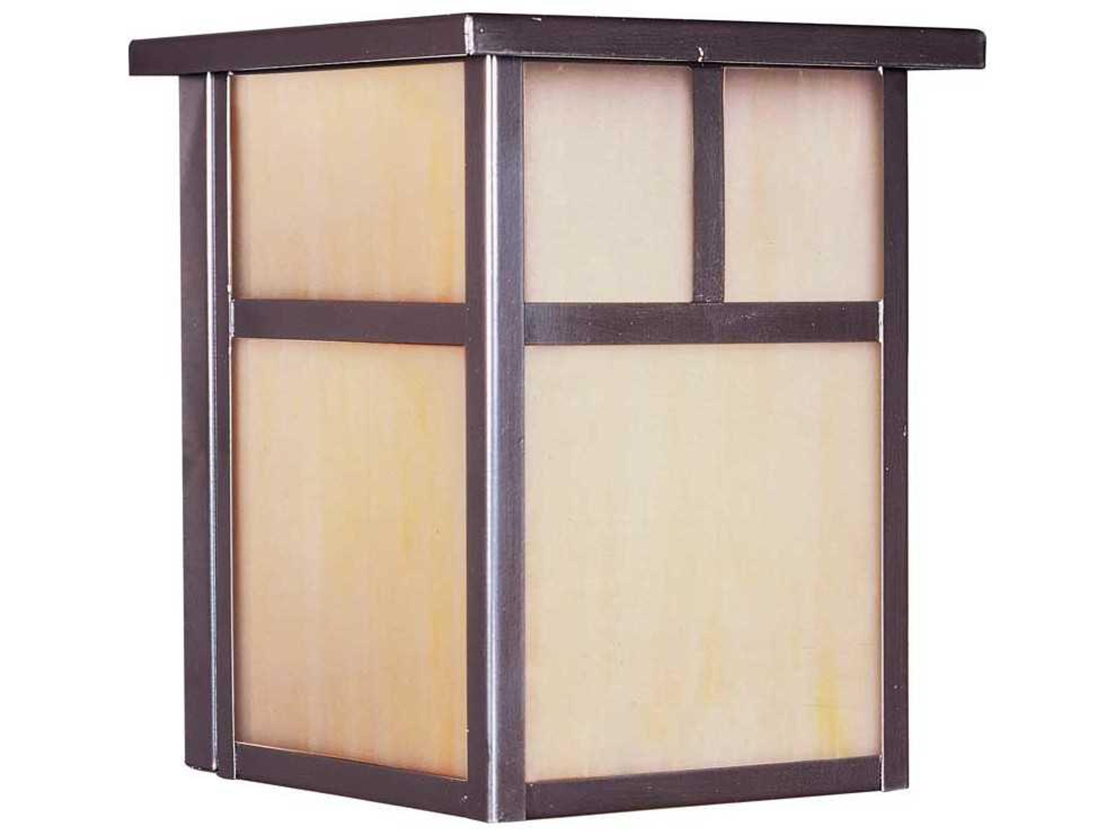 Maxim Lighting Coldwater Outdoor & Honey Glass Incandescent Wall Light