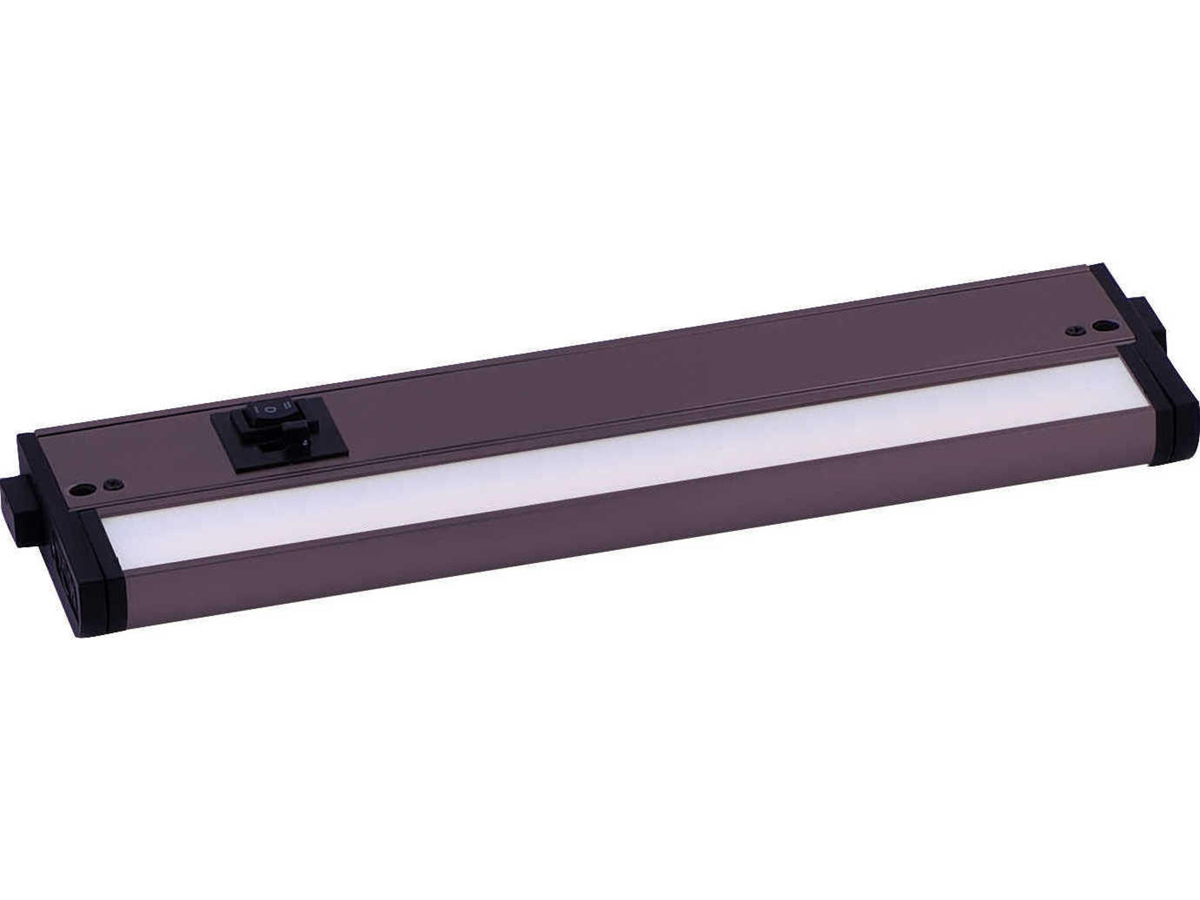 Maxim Lighting Countermax Bronze LED Geometric Under Cabinet Light