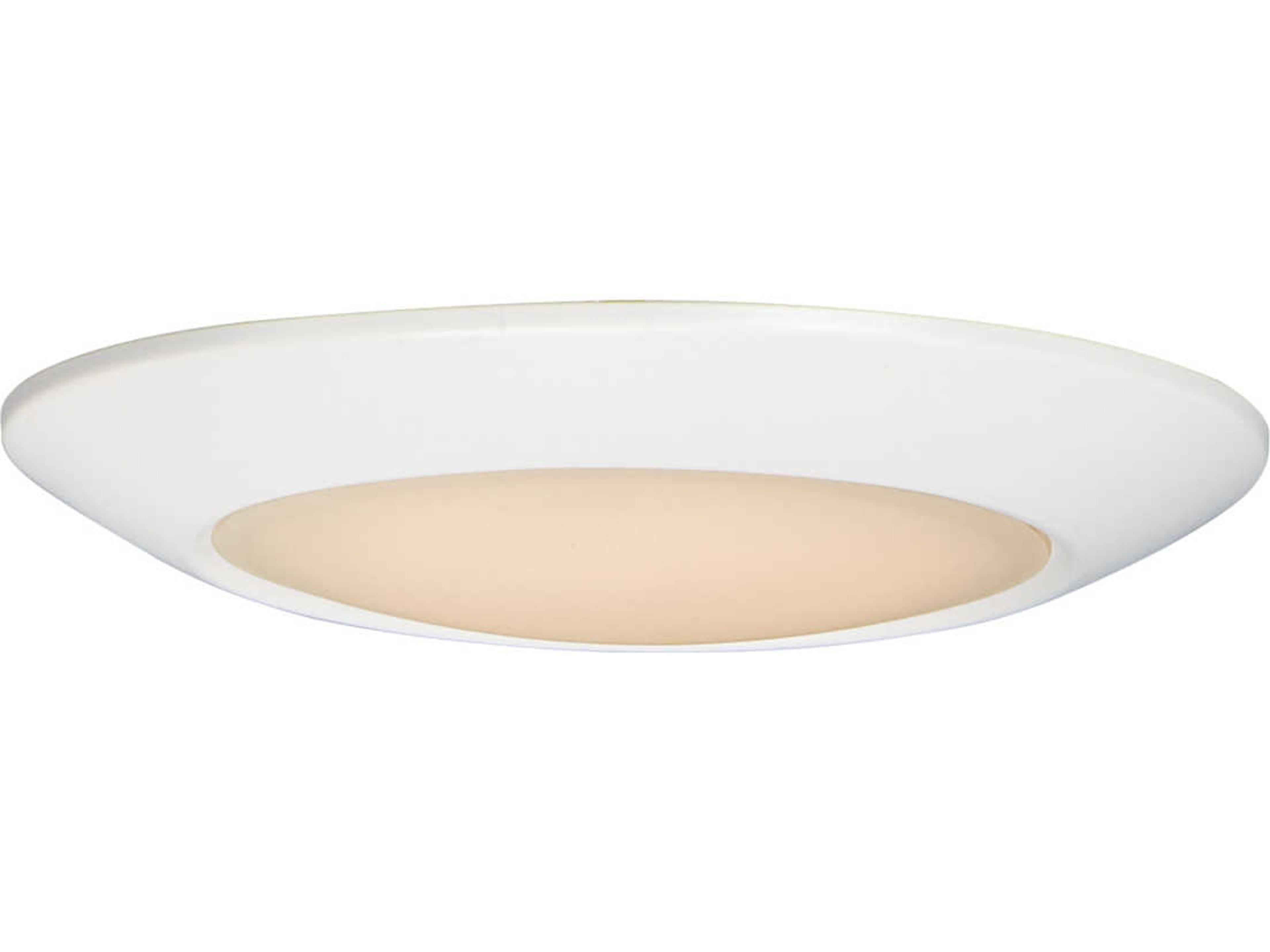 Maxim Lighting Diverse 1-Light White LED Bowl Flush Mount
