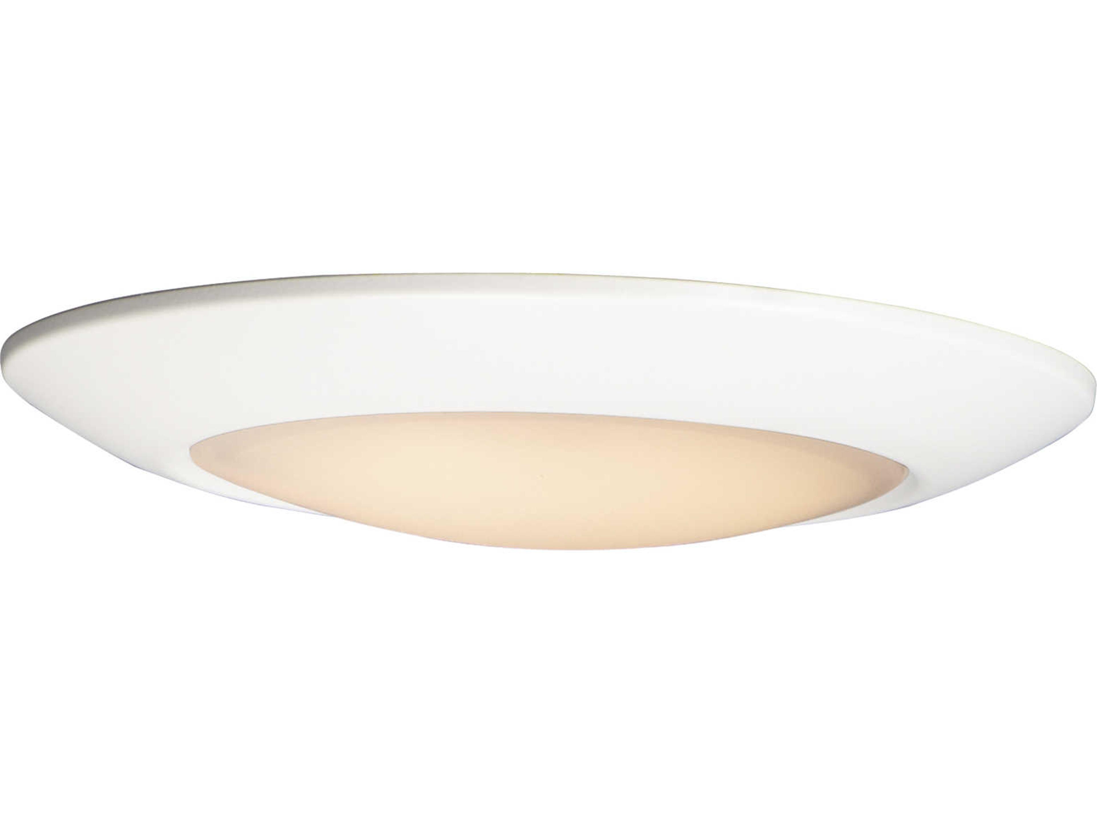 Maxim Lighting Diverse 1-Light White LED Bowl Flush Mount
