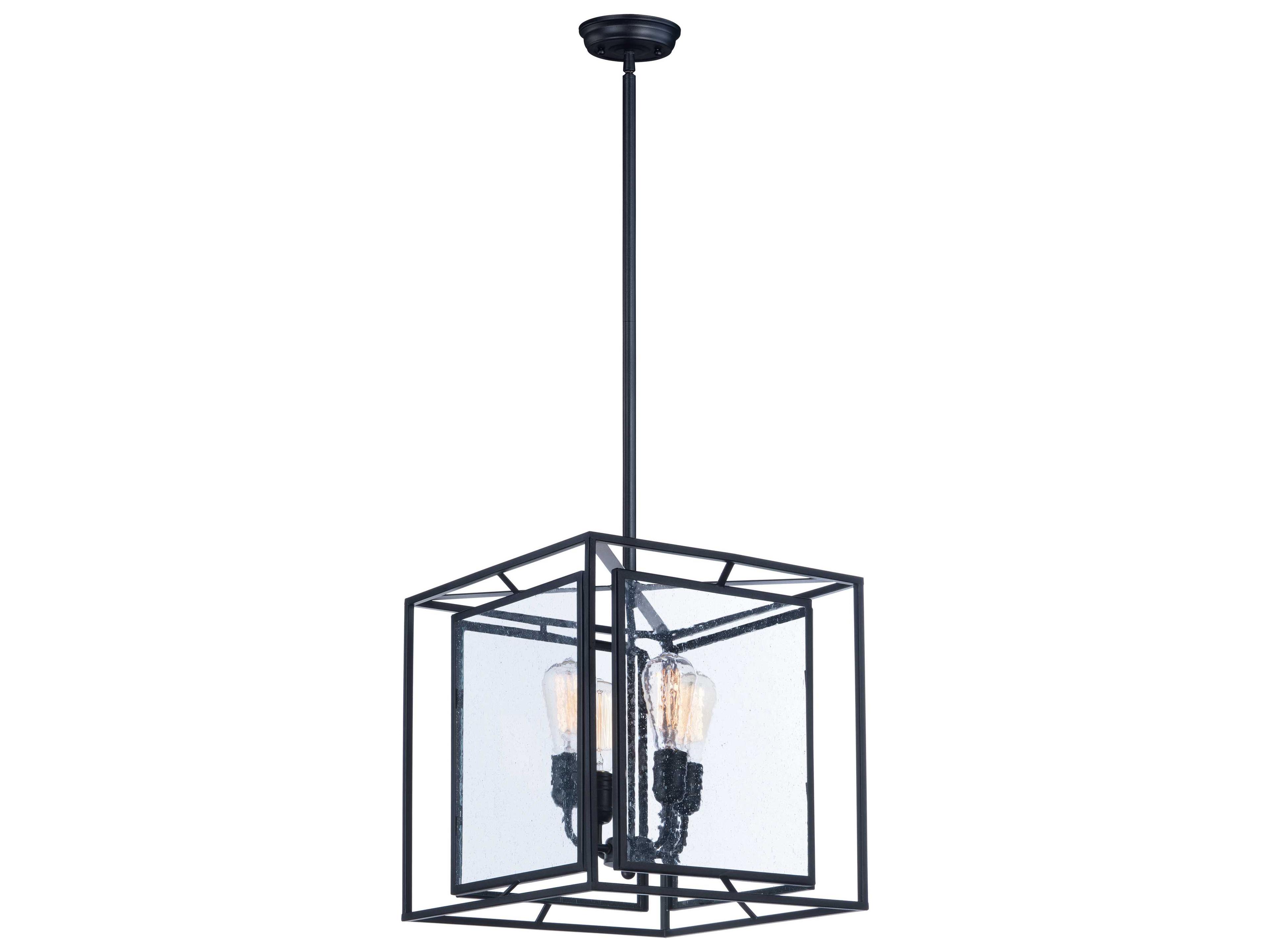 Maxim Lighting Era 4-Light Black Pendant