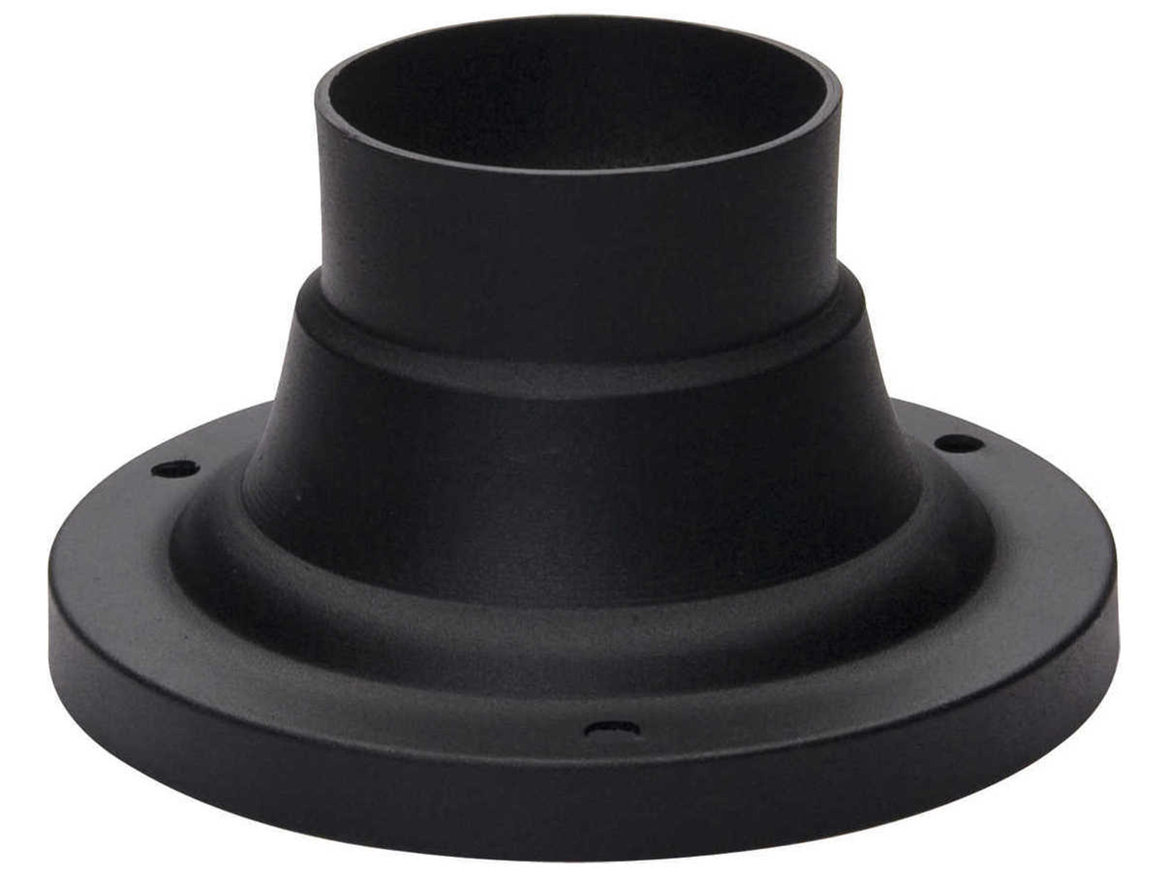 Maxim Lighting Outdoor Essentials Black Aluminum Pier Mount