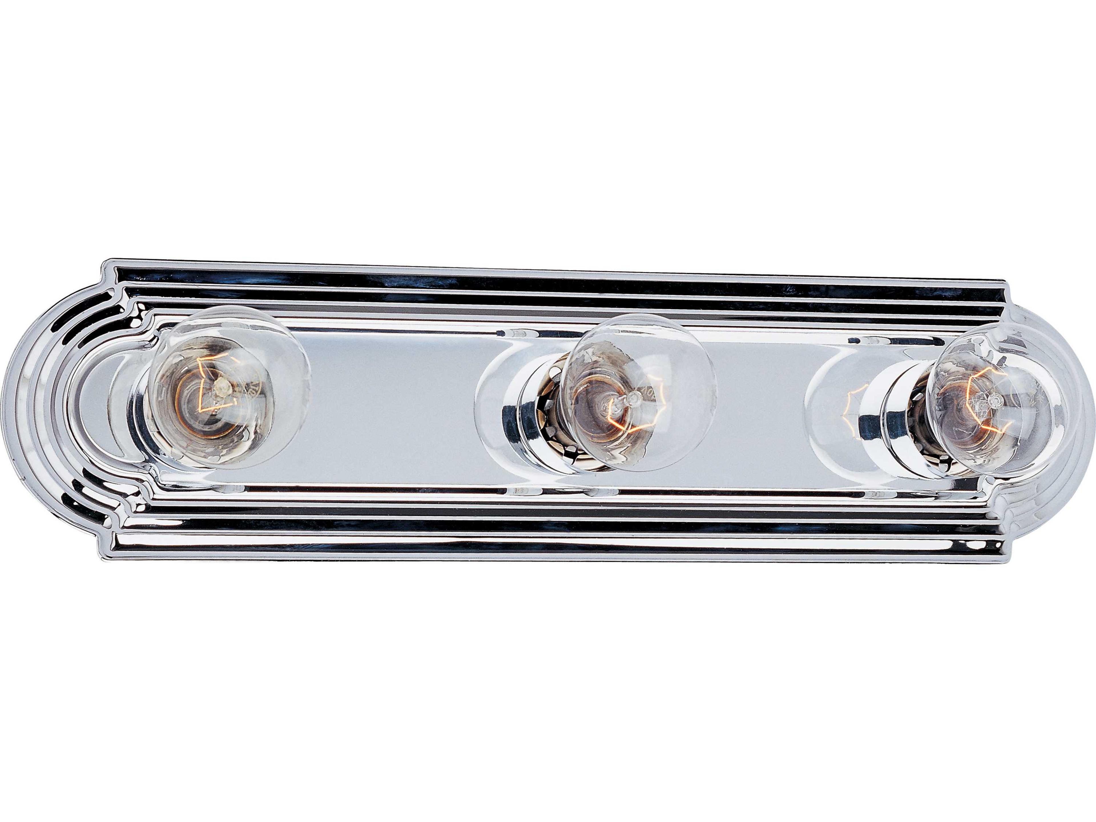 Maxim Lighting Essentials Polished Chrome Vanity Light