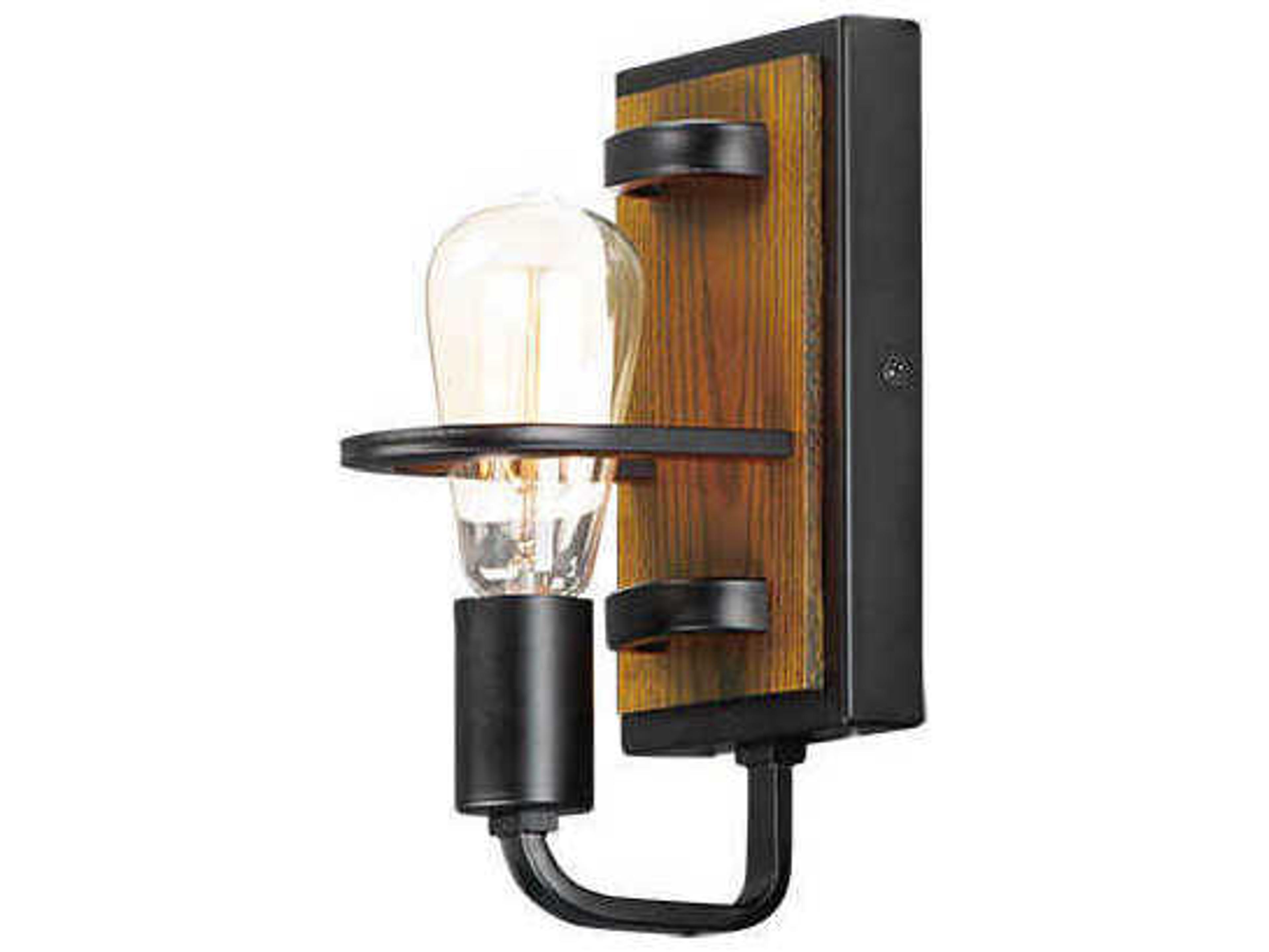 Maxim Lighting Black Forest 1-Light Ashbury Wall Sconce