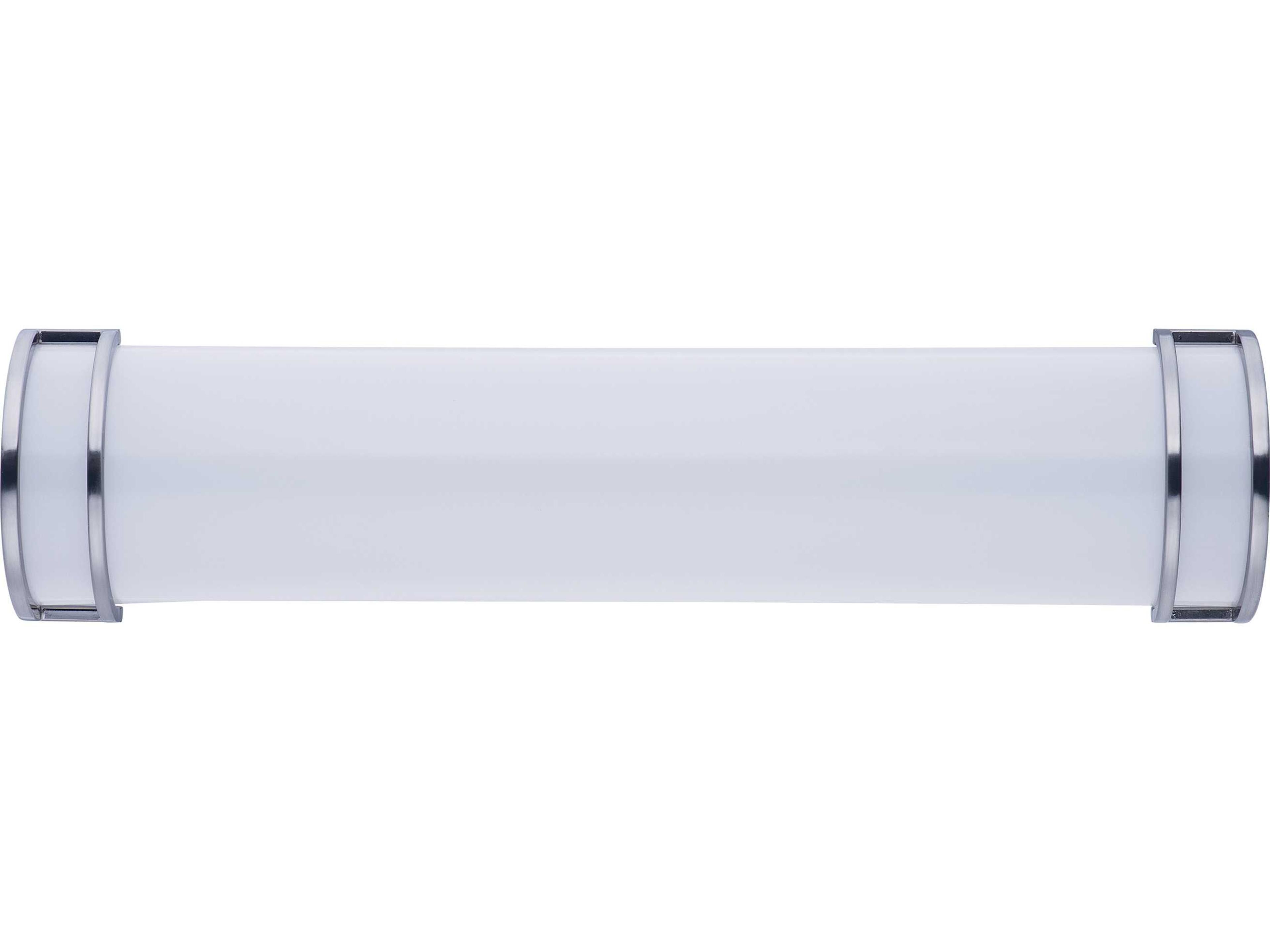 Maxim Lighting Linear Satin Nickel Glass LED Wall Sconce