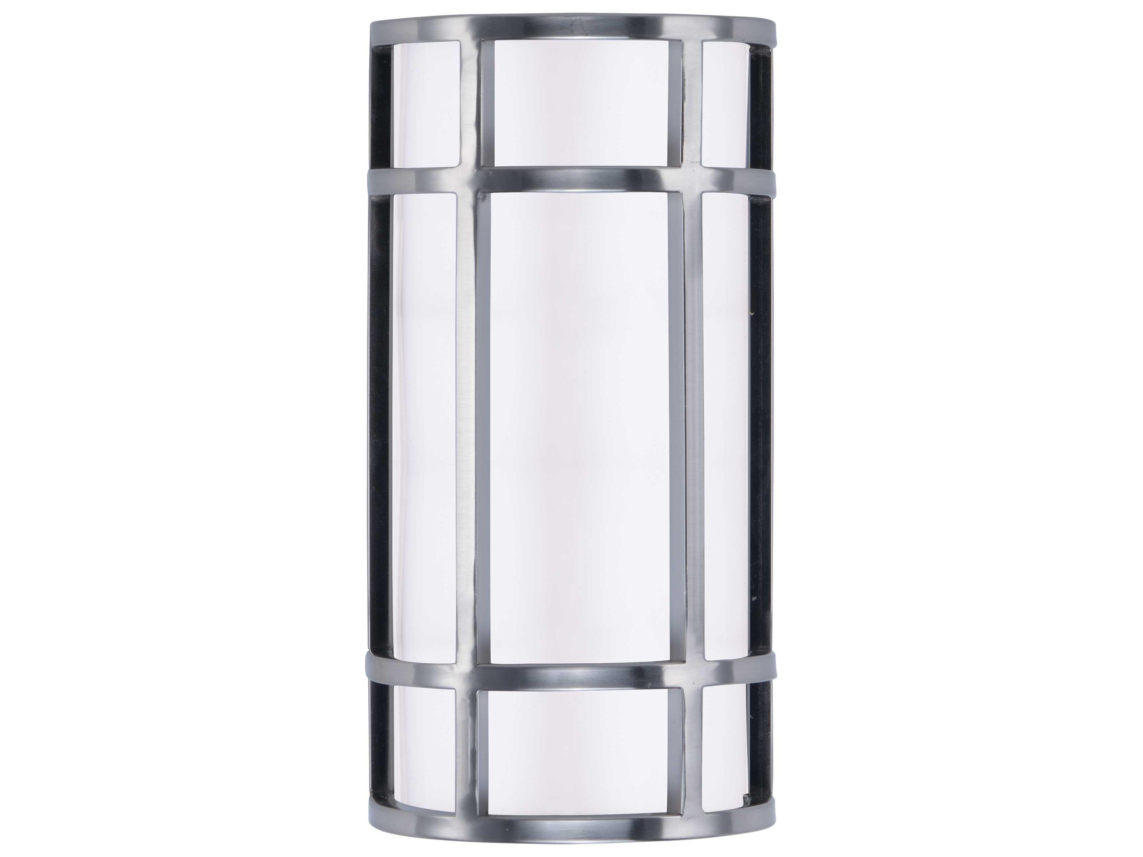 Maxim Lighting Moon Ray with White Glass LED Outdoor Wall Light