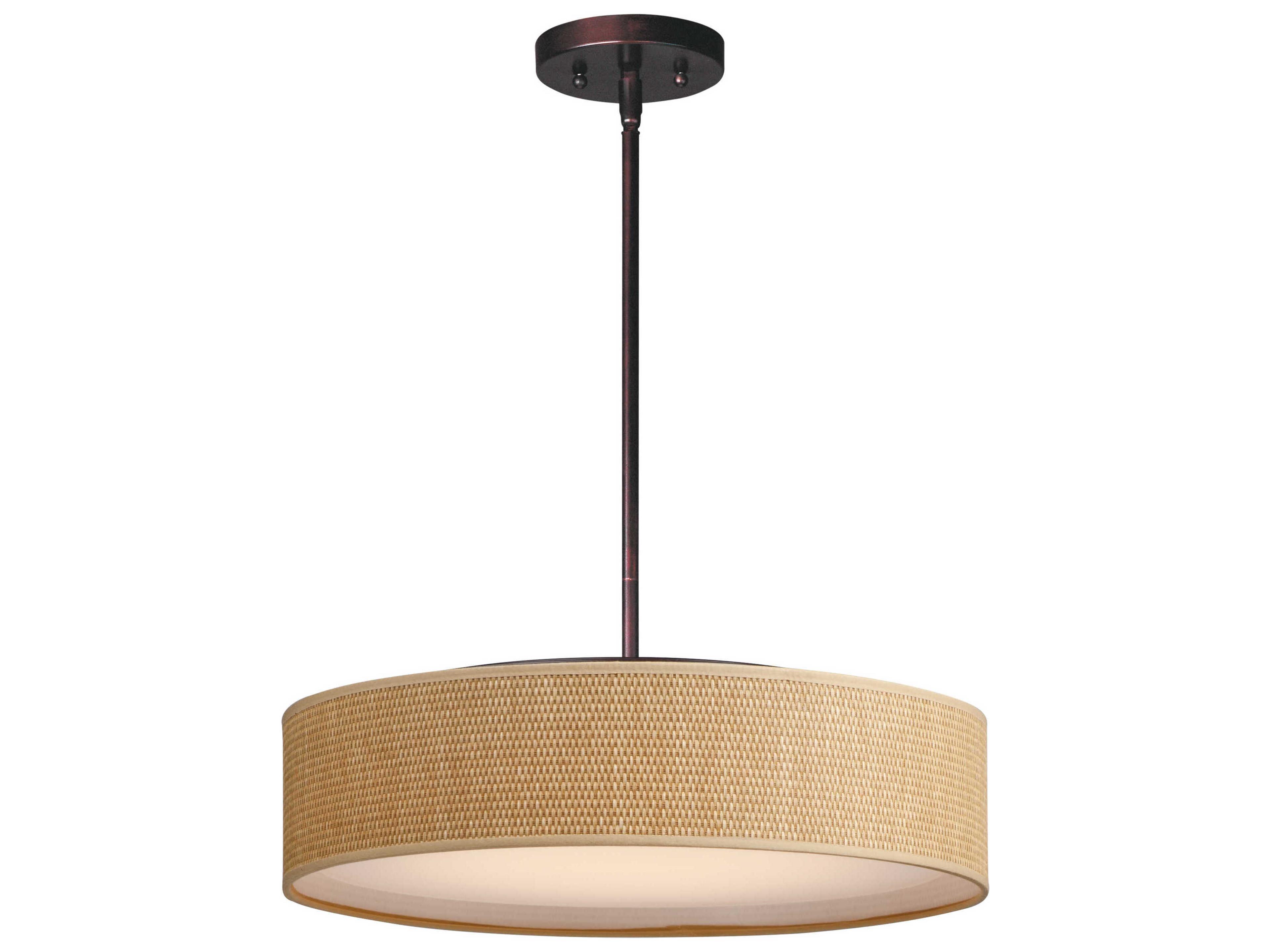 Maxim Lighting Prime 5-Light Oil Rubbed Bronze LED Drum Pendant