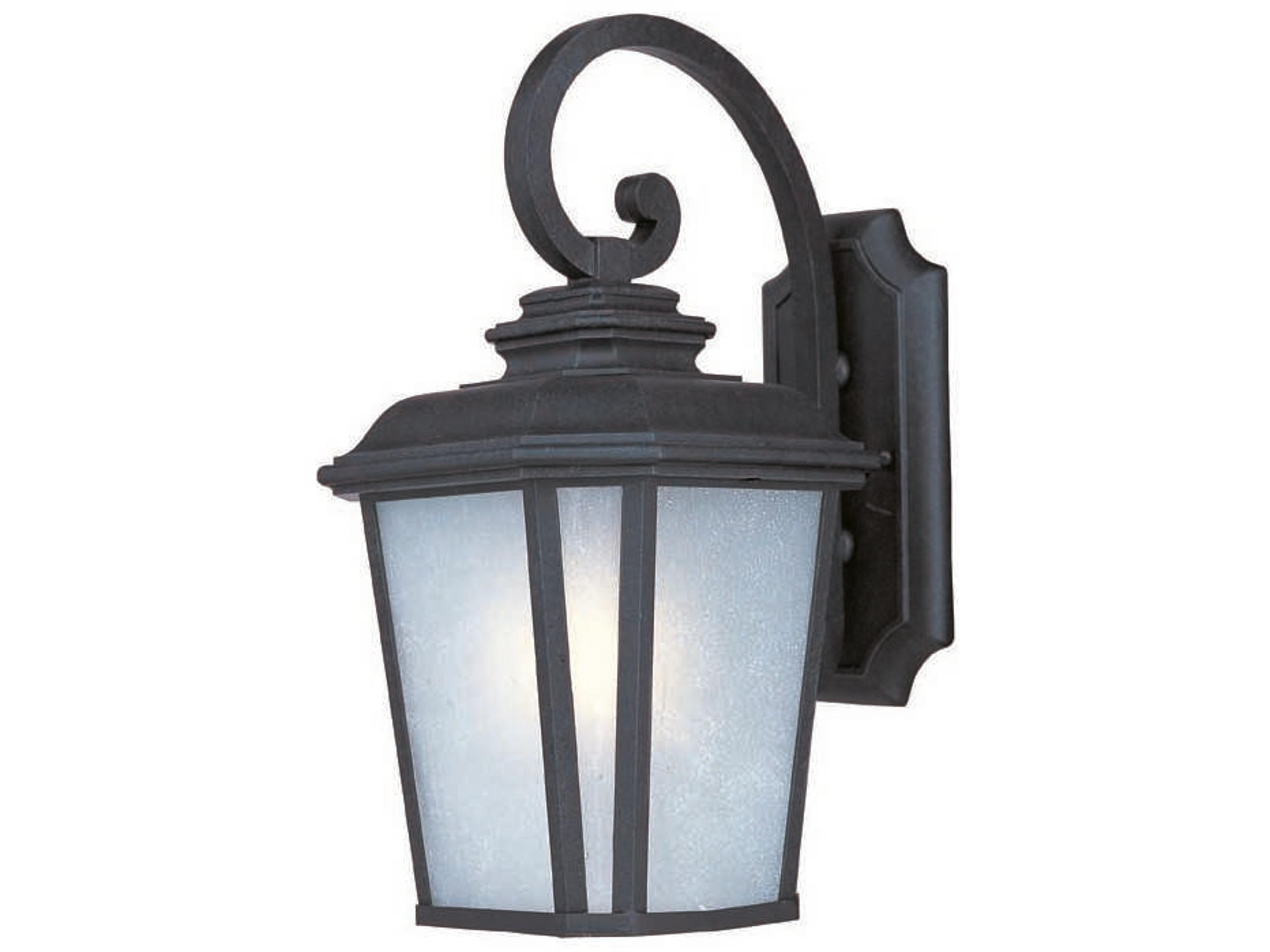 Maxim Lighting Radcliffe & Weathered Frost Glass Incandescent Outdoor Wall Light