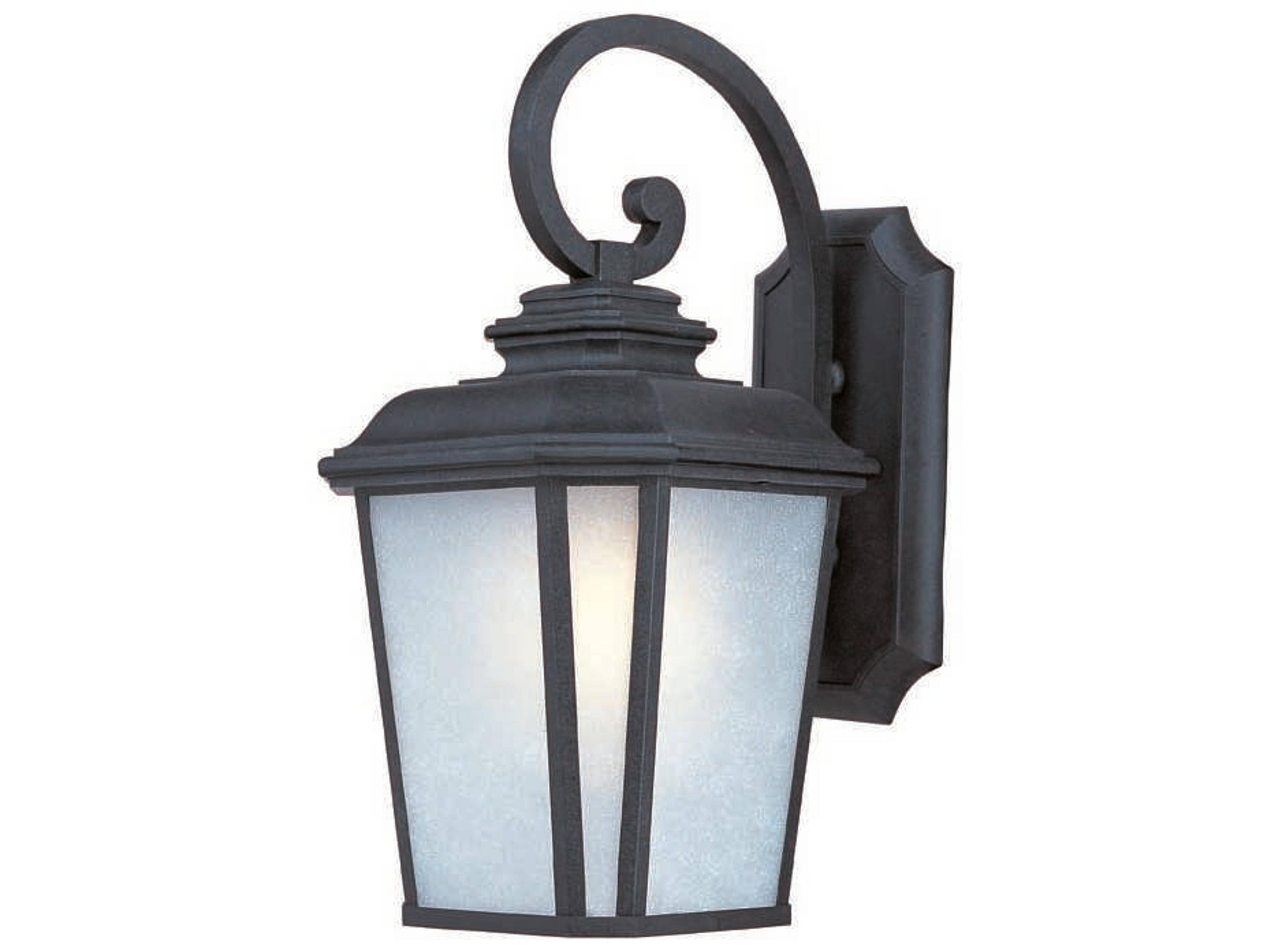 Maxim Lighting Radcliffe & Weathered Frost Glass Incandescent Outdoor Wall Light