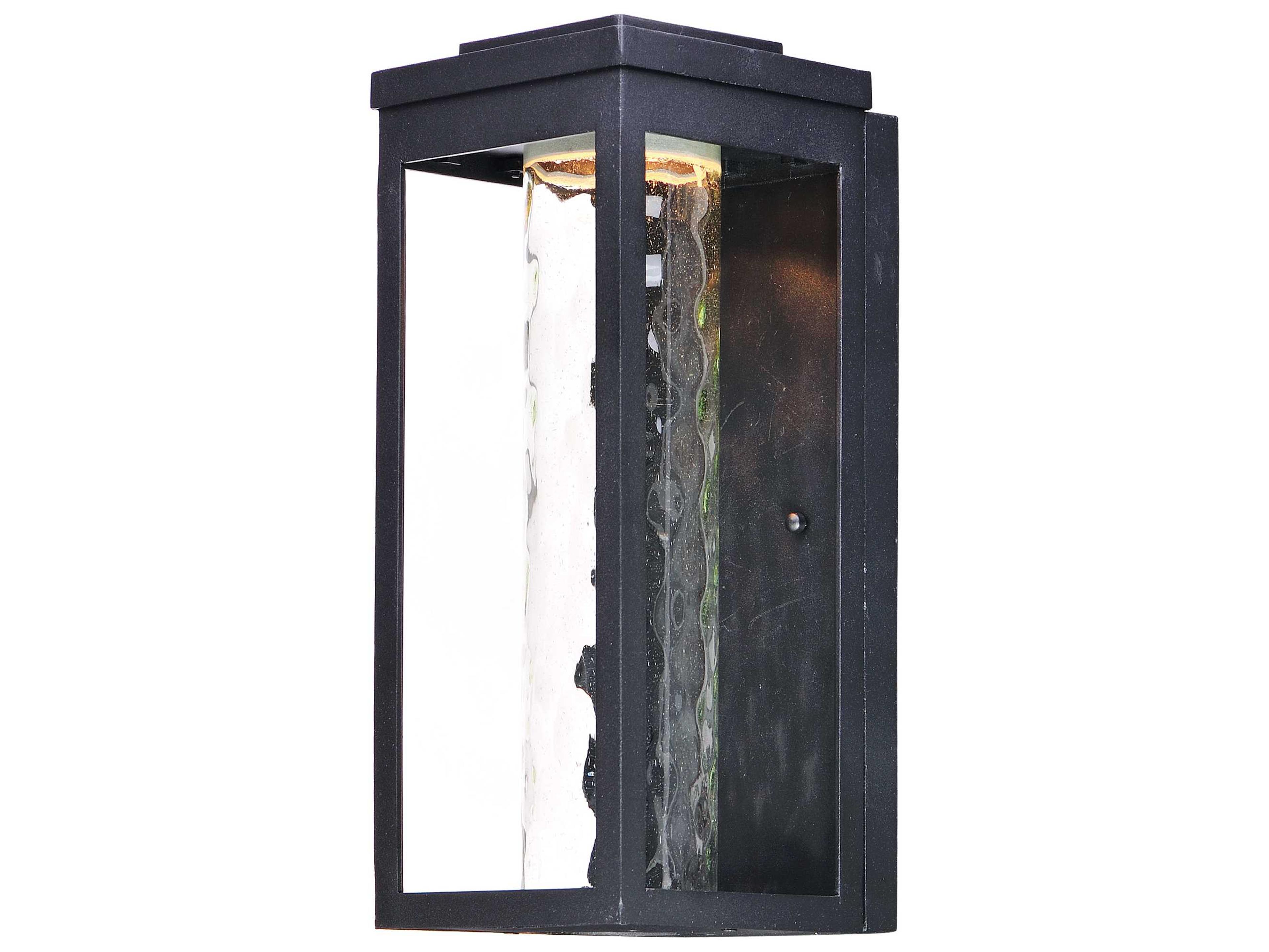 Salon with Water Glass LED Outdoor Wall Light