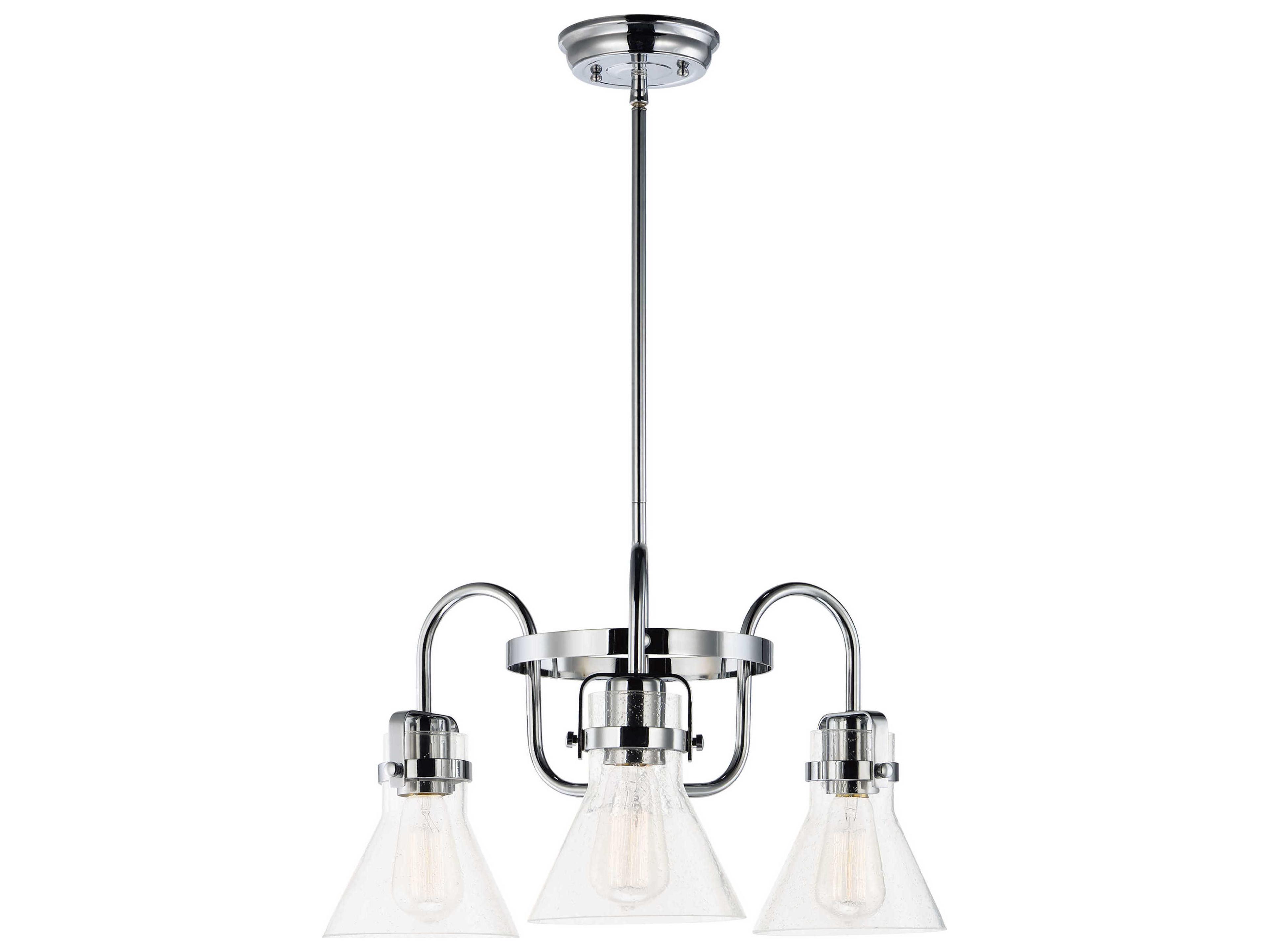 Maxim Lighting Seafarer 3-Light Polished Chrome Chandelier