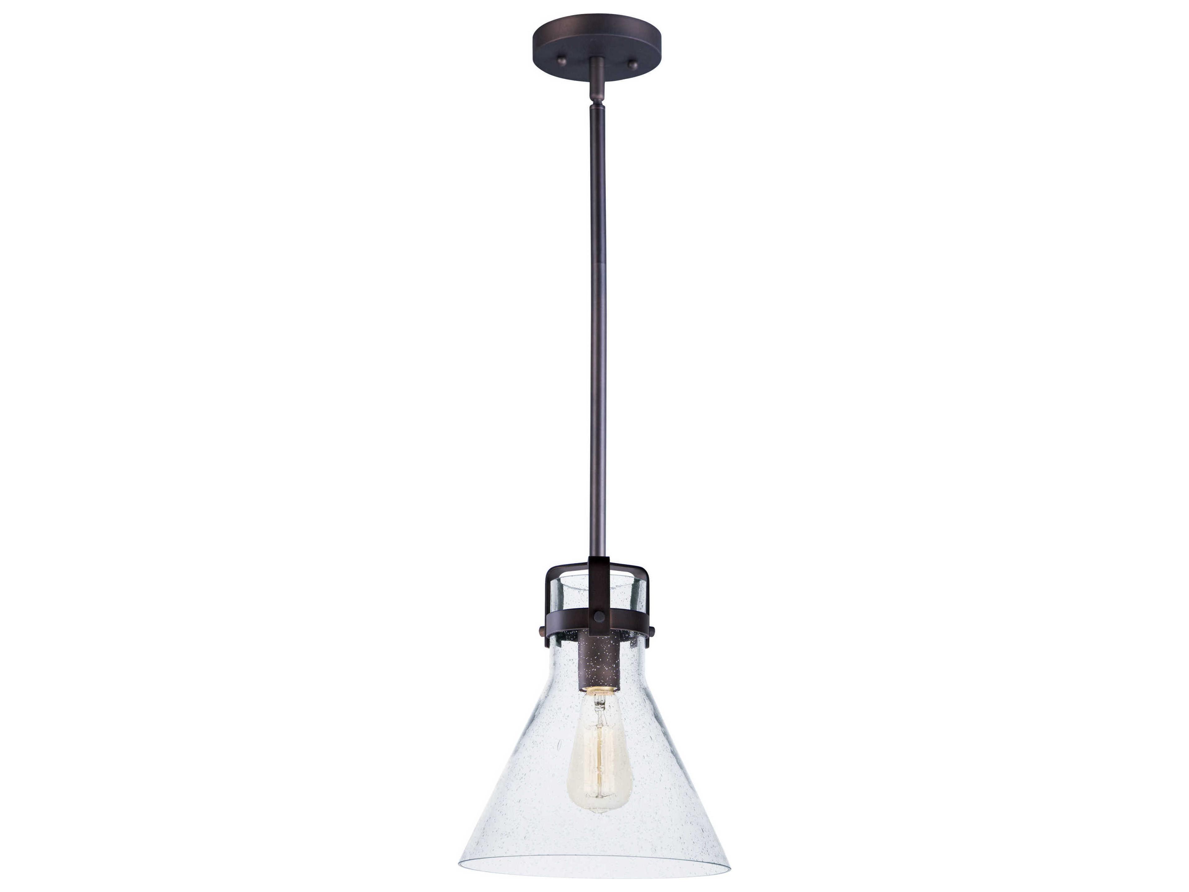 Maxim Lighting Seafarer 1-Light Oil Rubbed Bronze Mini Pendant