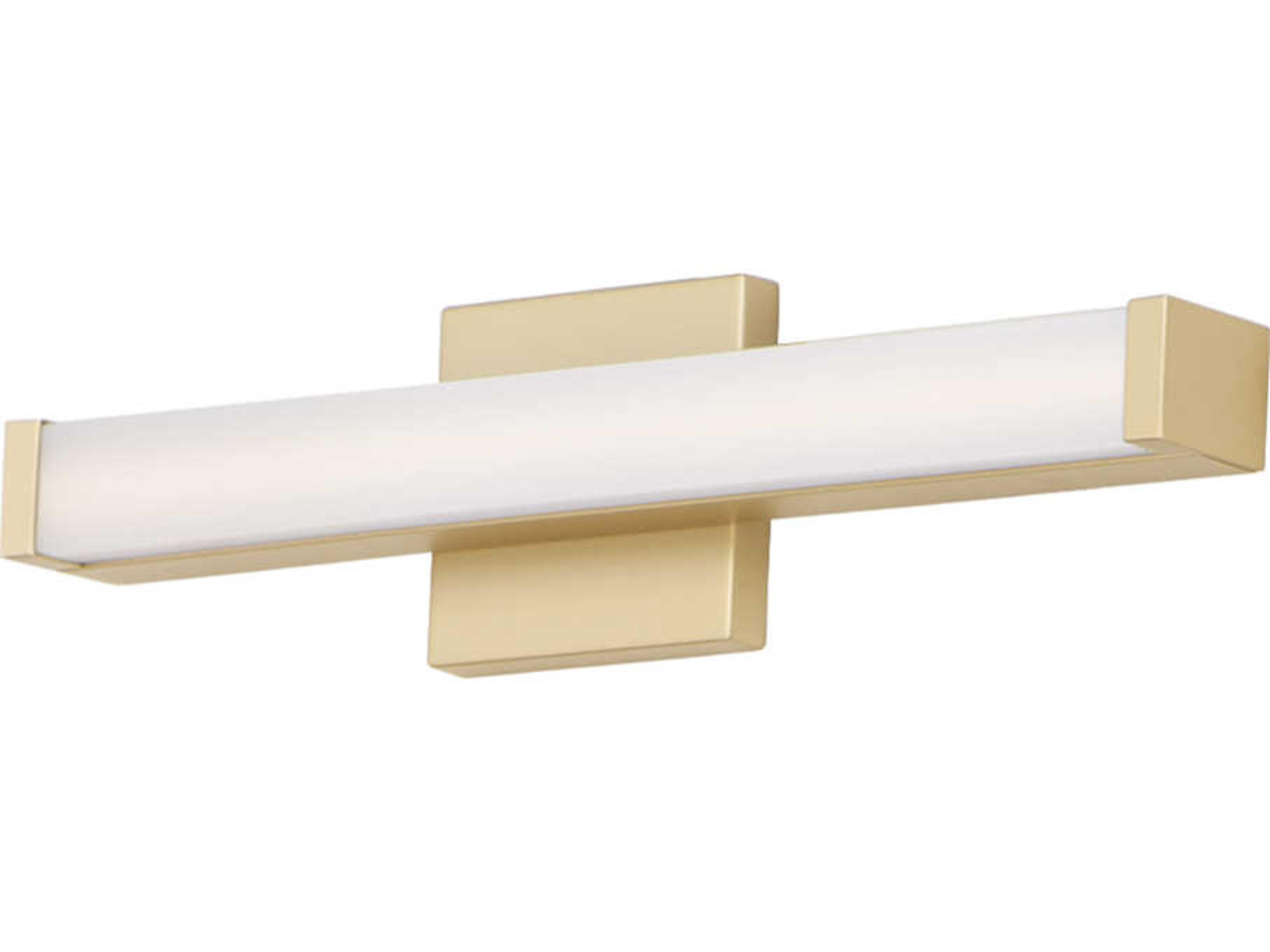 Maxim Lighting Spec 1-Light Gold LED Vanity Light