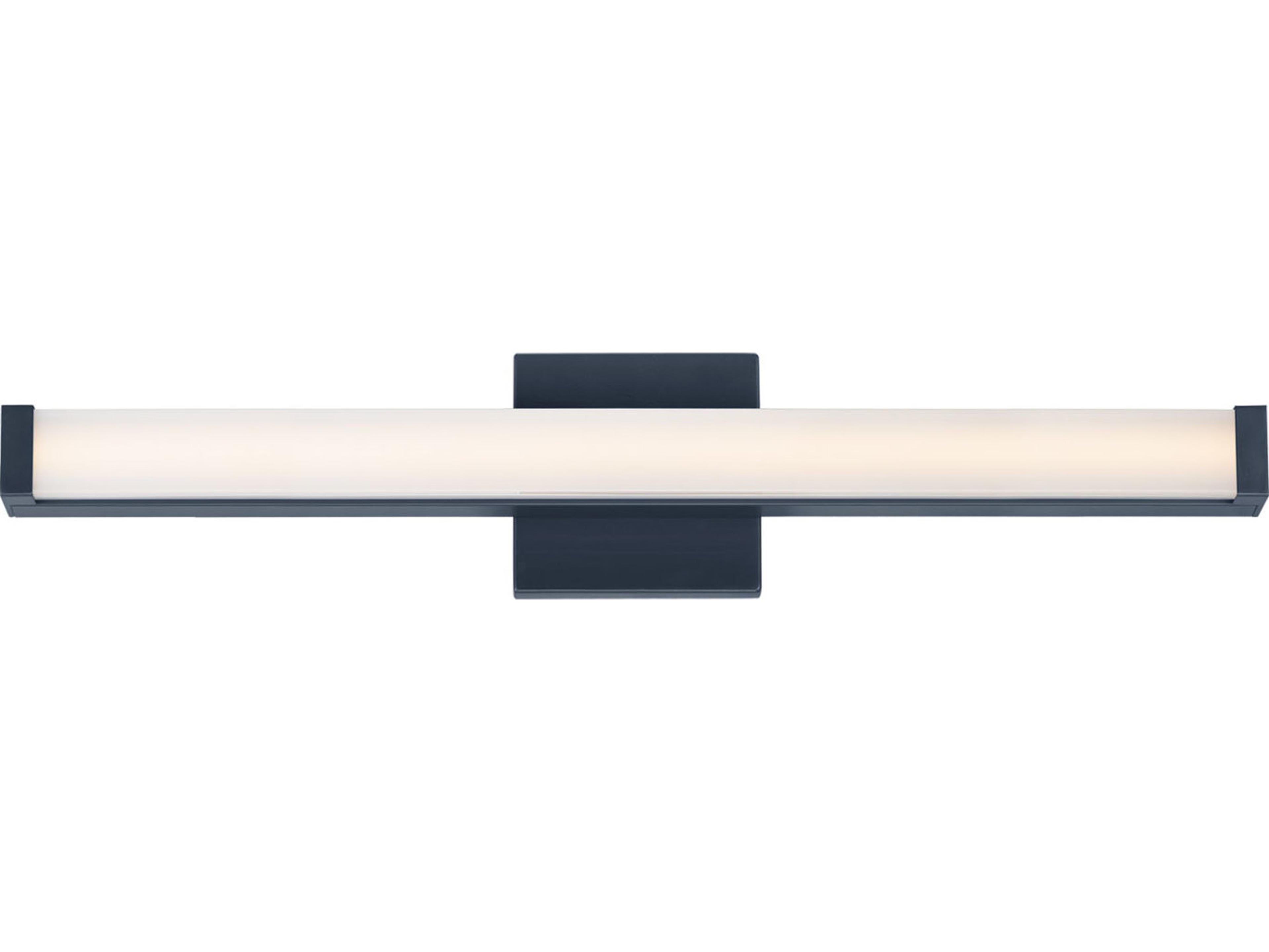 Maxim Lighting Spec 1-Light Black LED Vanity Light