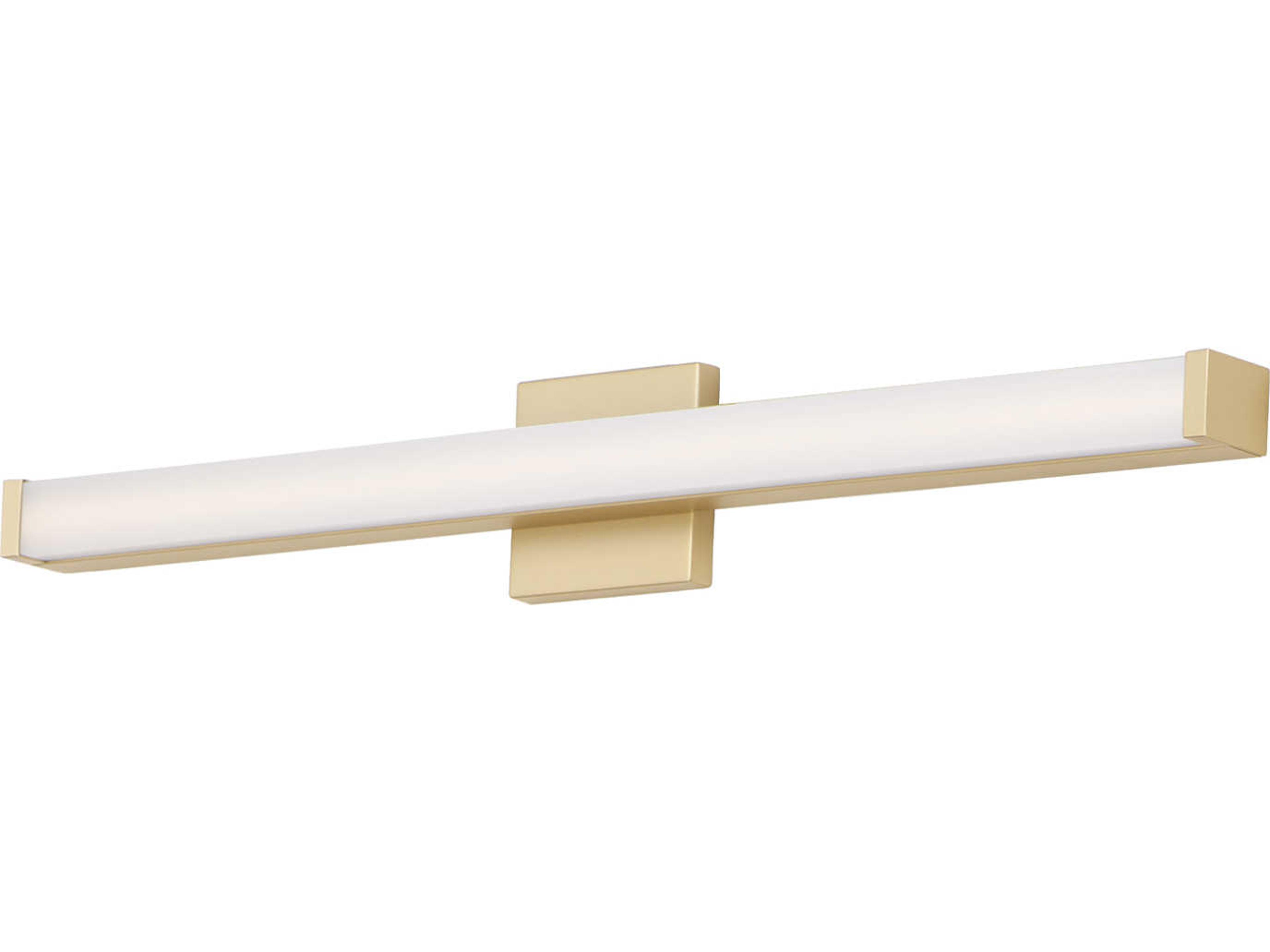 Maxim Lighting Spec 1-Light Gold LED Vanity Light