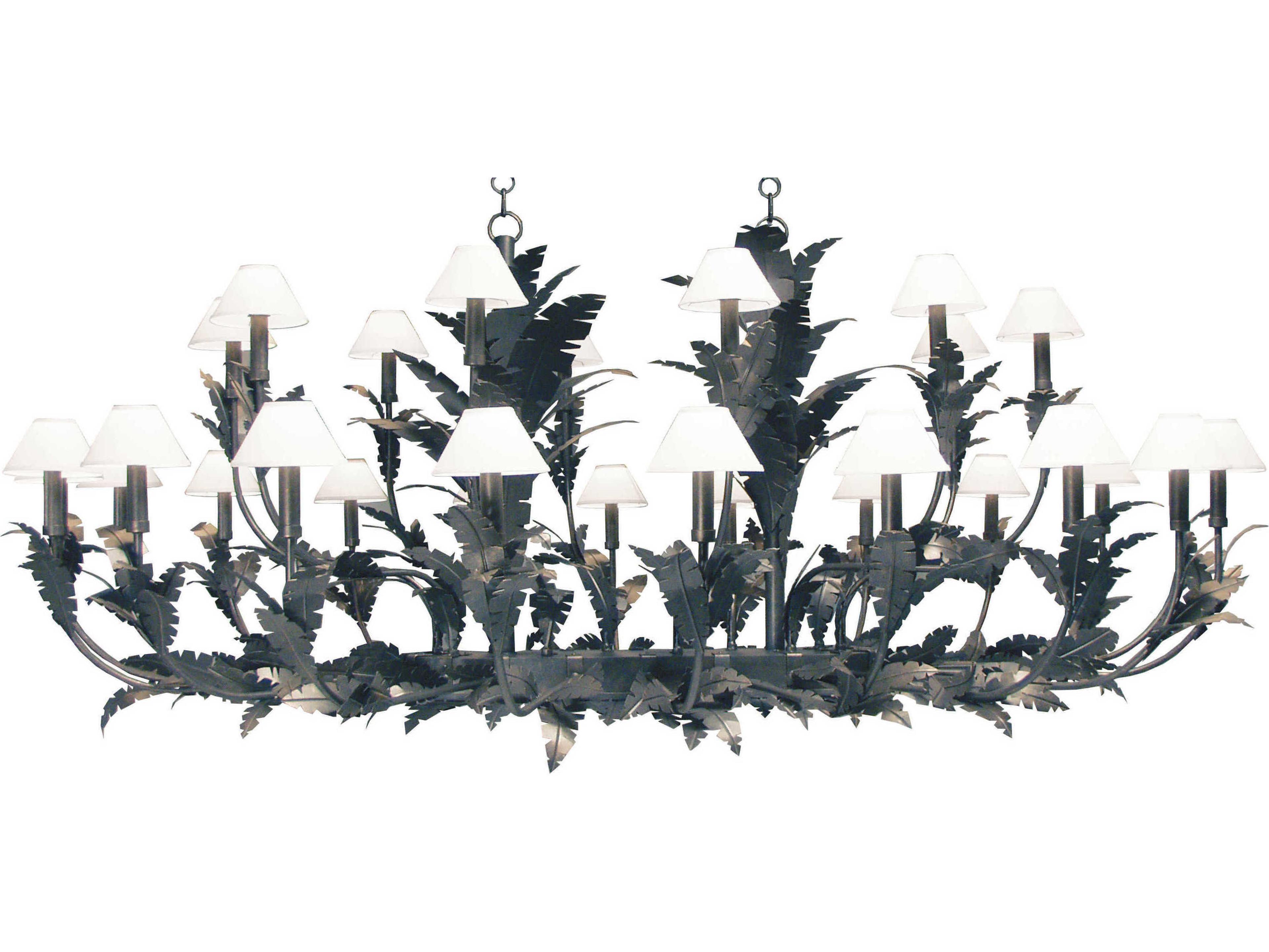 Meyda Antigua 30-Light Gilded Tobacco Brown Island Pendant