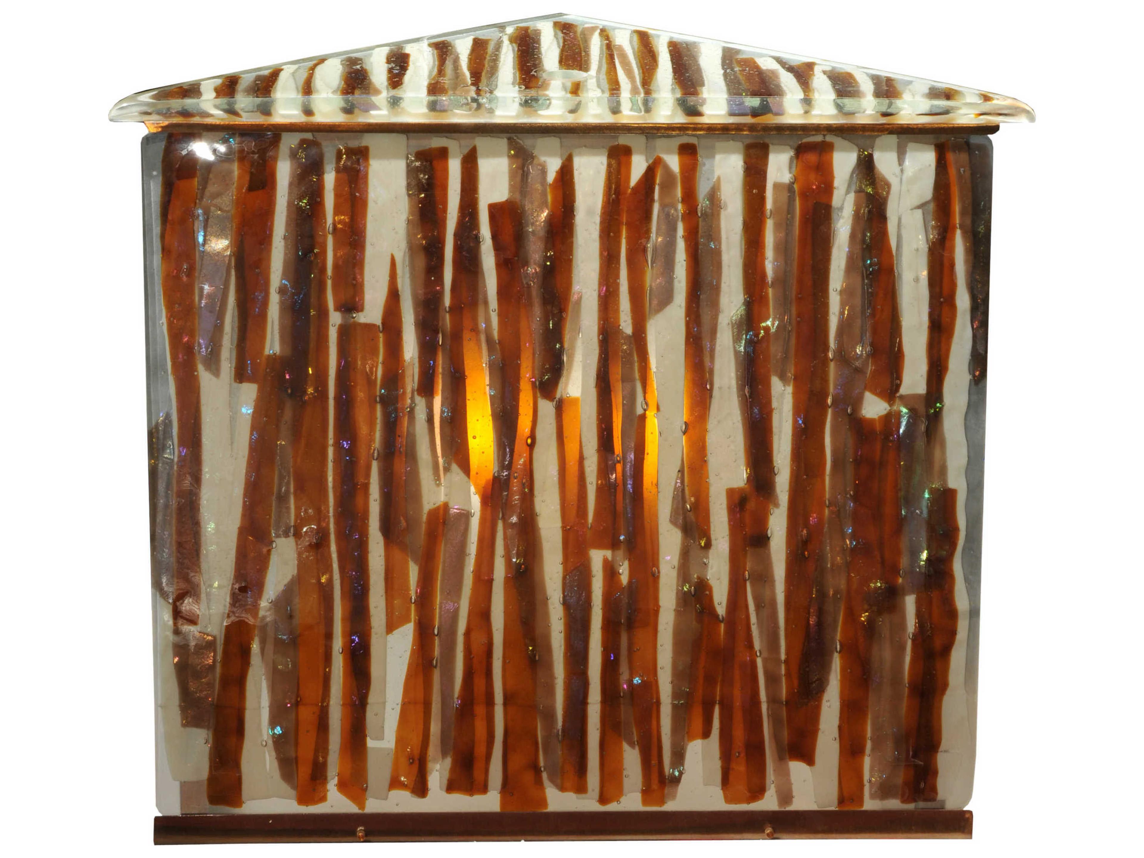 Meyda Marina Fused Glass Vanity Cabinet