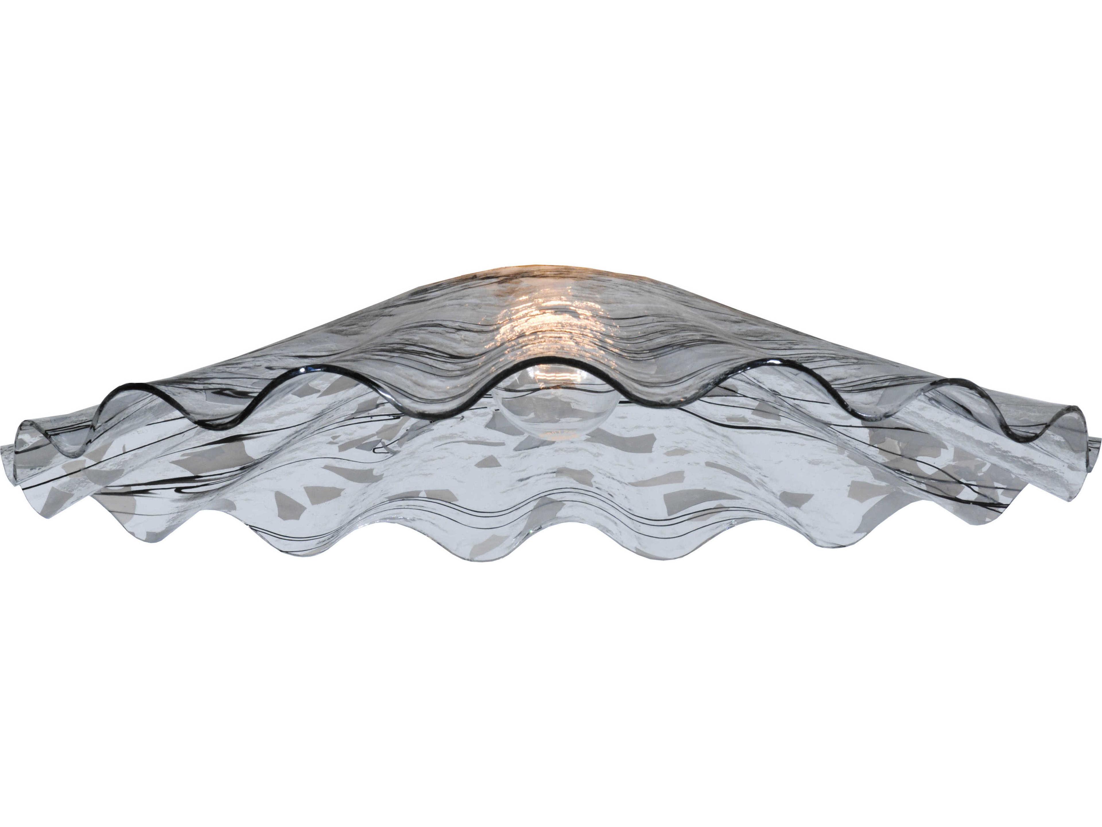 Meyda Metro Branches Scalloped Shade