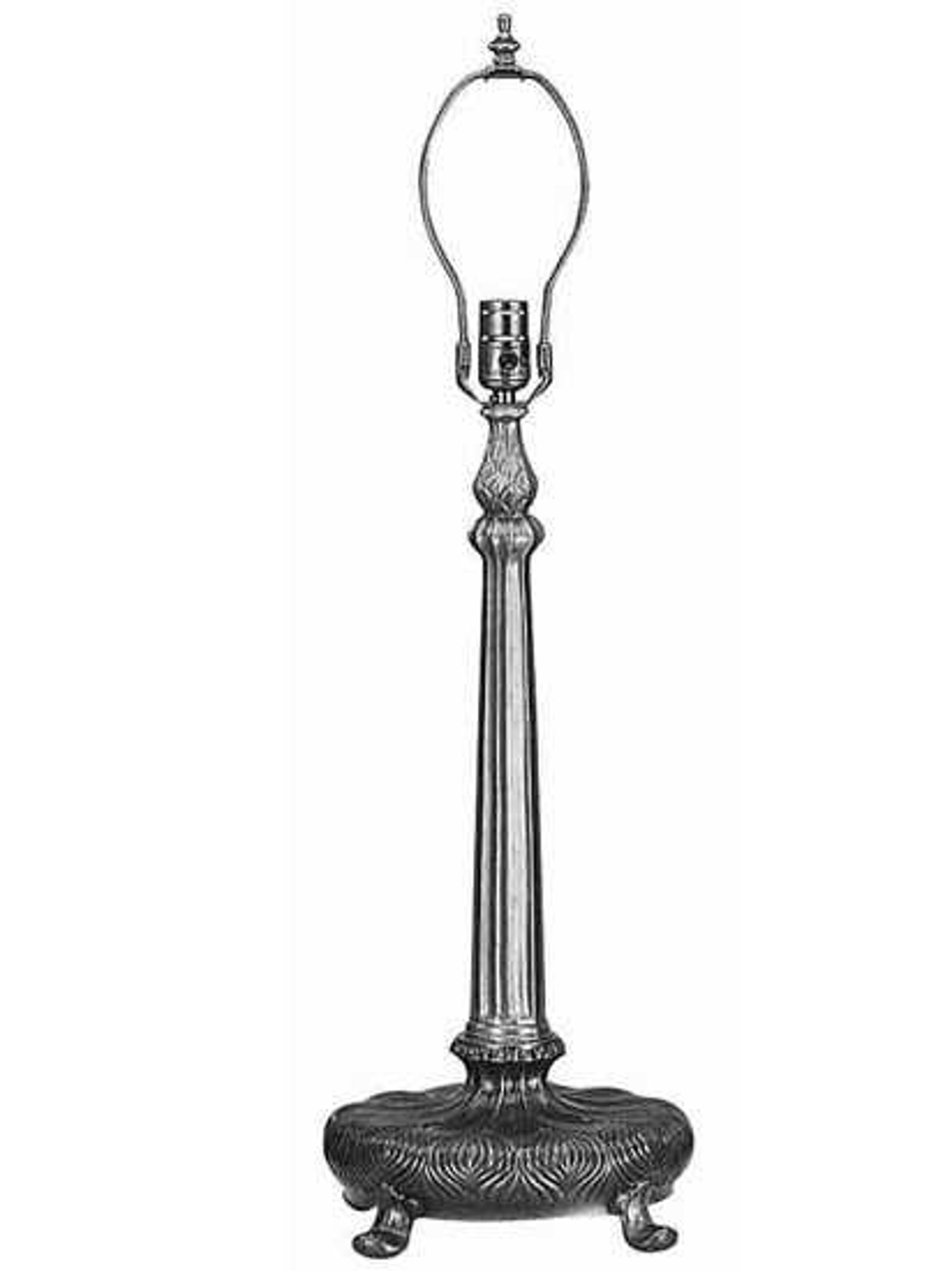 Meyda Onion Quad Footed Table Lamp Base