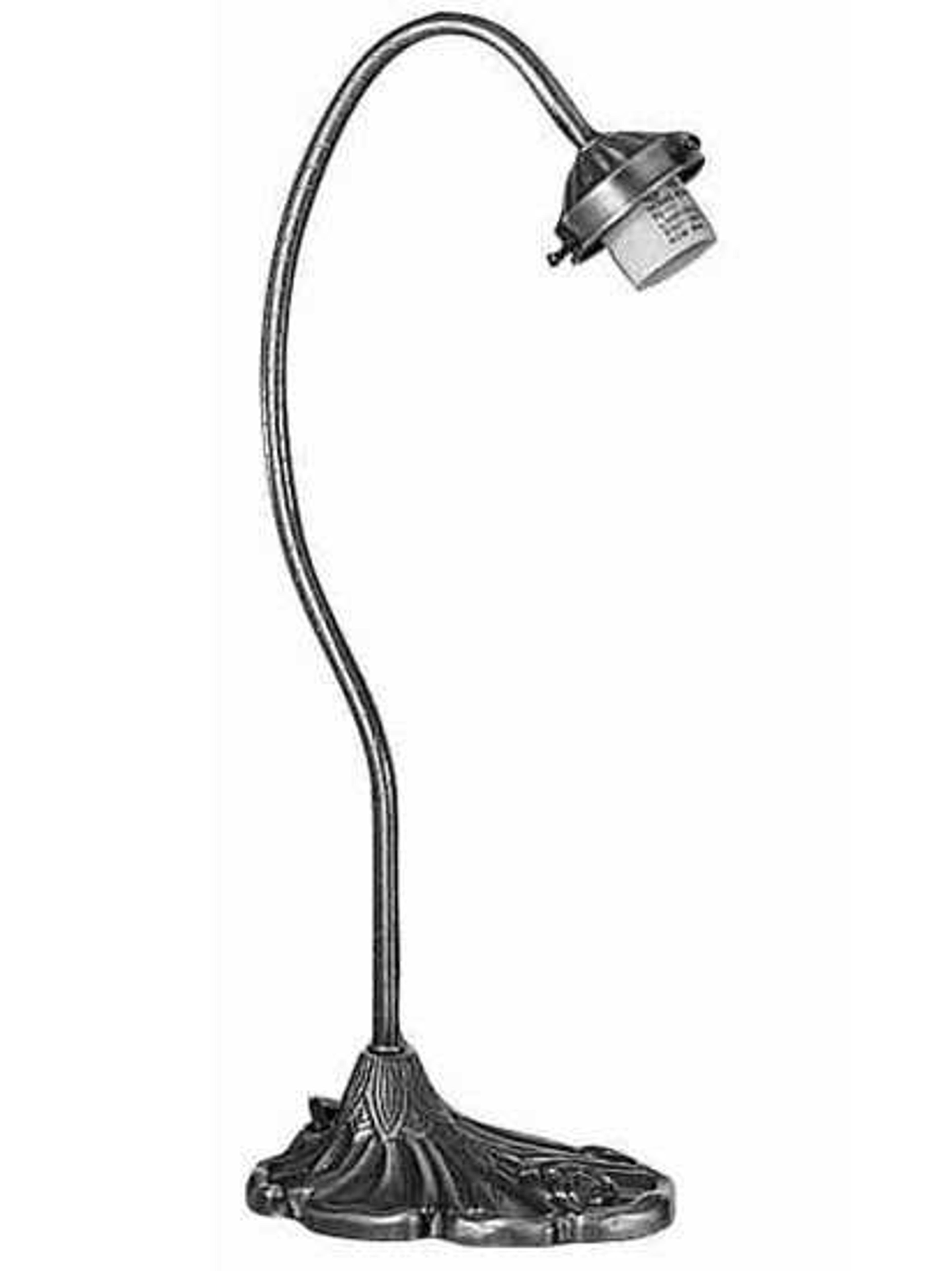 Meyda Gooseneck Table Lamp Base
