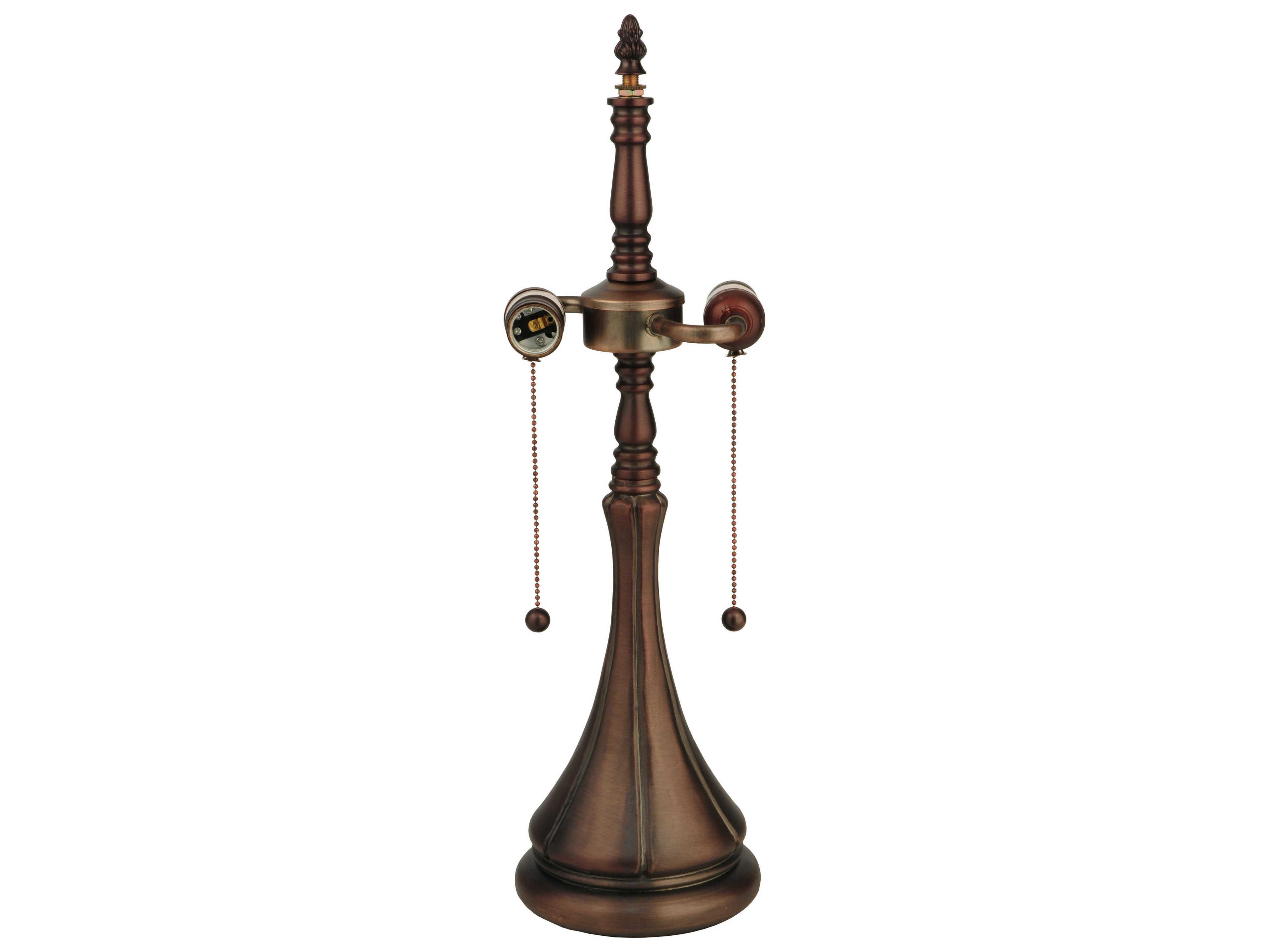Meyda Fluted Table Lamp Base