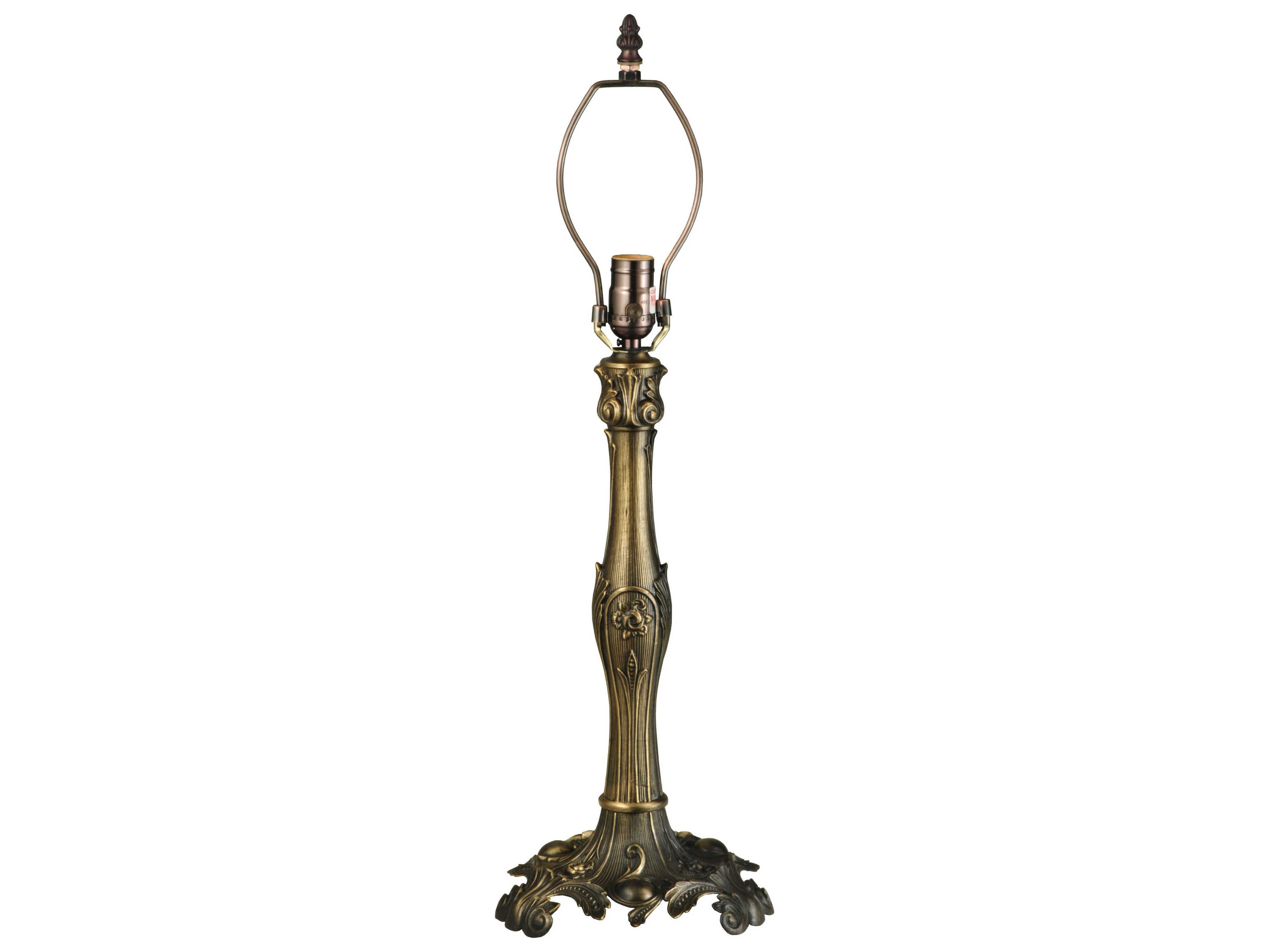 Meyda Victorian Rosette Table Lamp Base