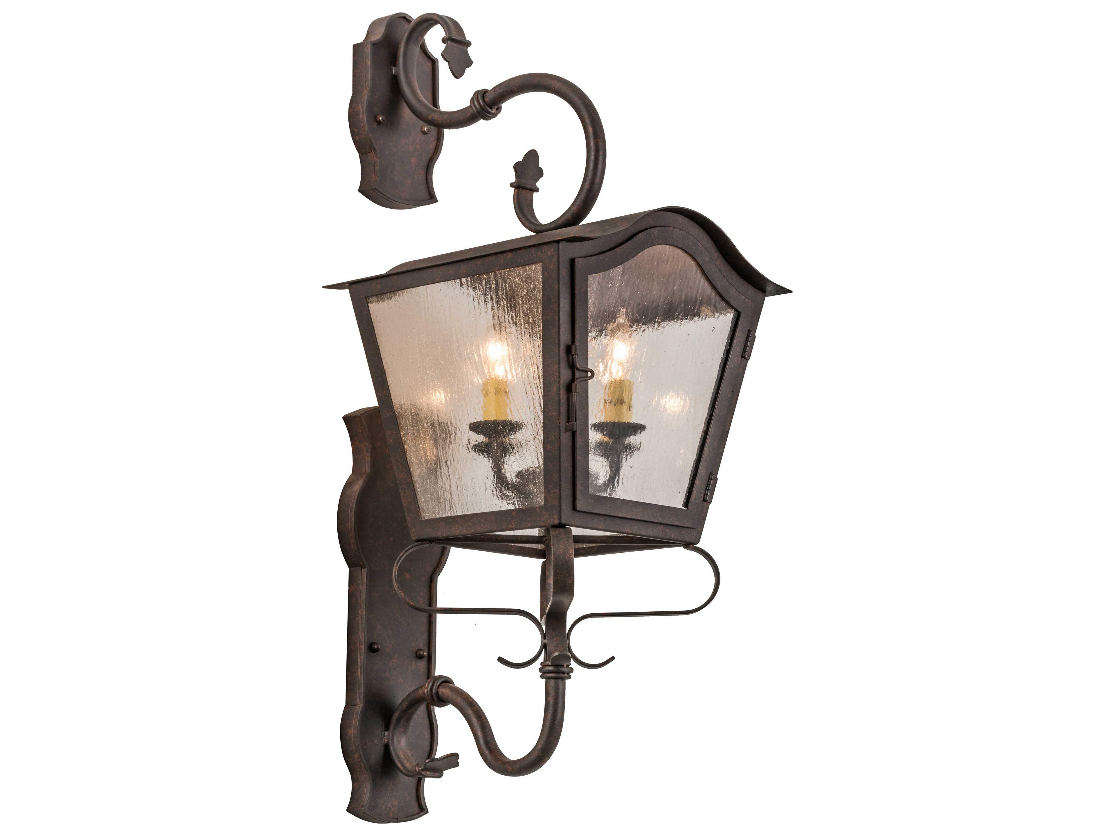 Meyda Christian Custom Crafted Brown Wall Sconce