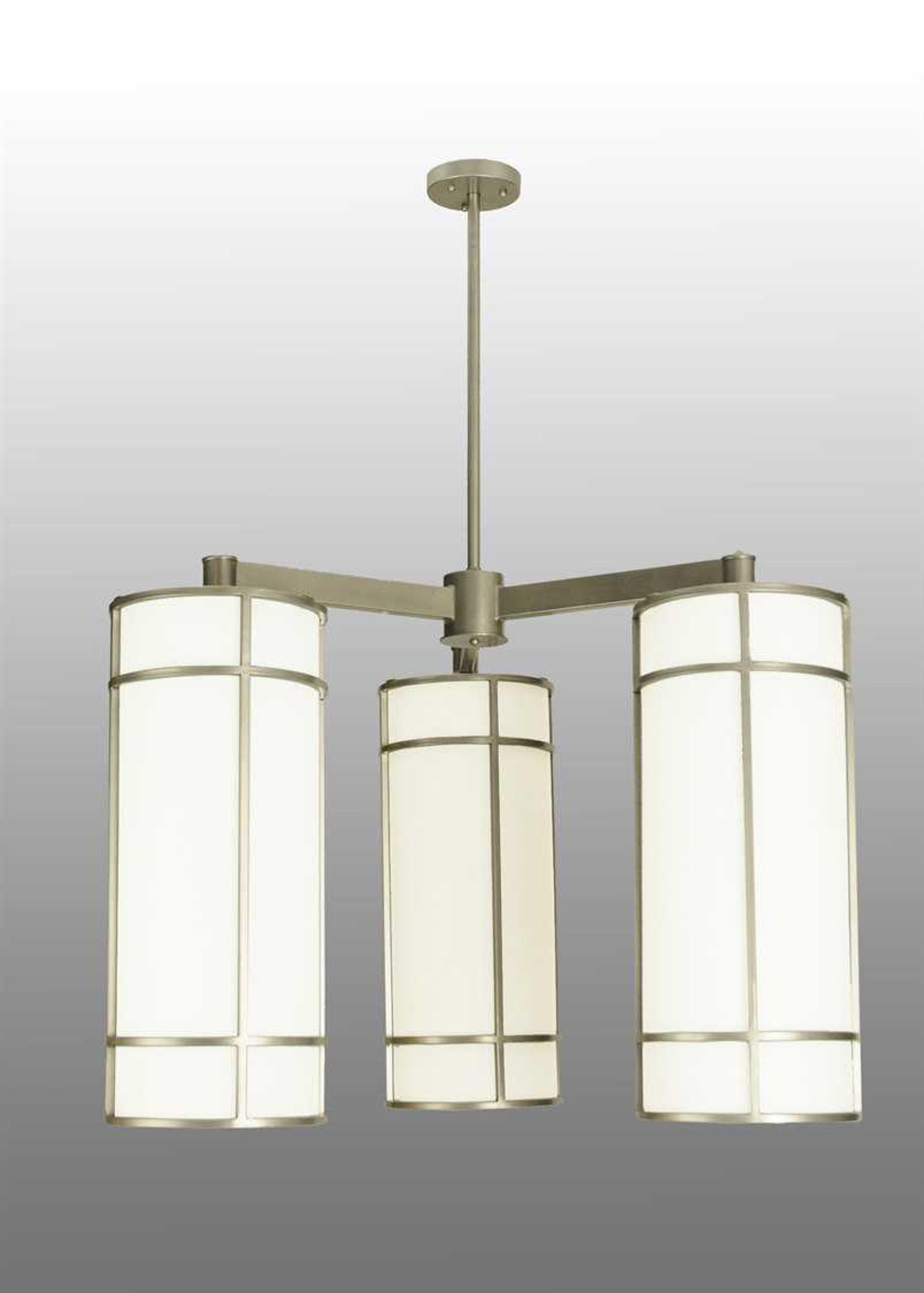 Meyda Contemporary 12-Light Green Cylinder Chandelier