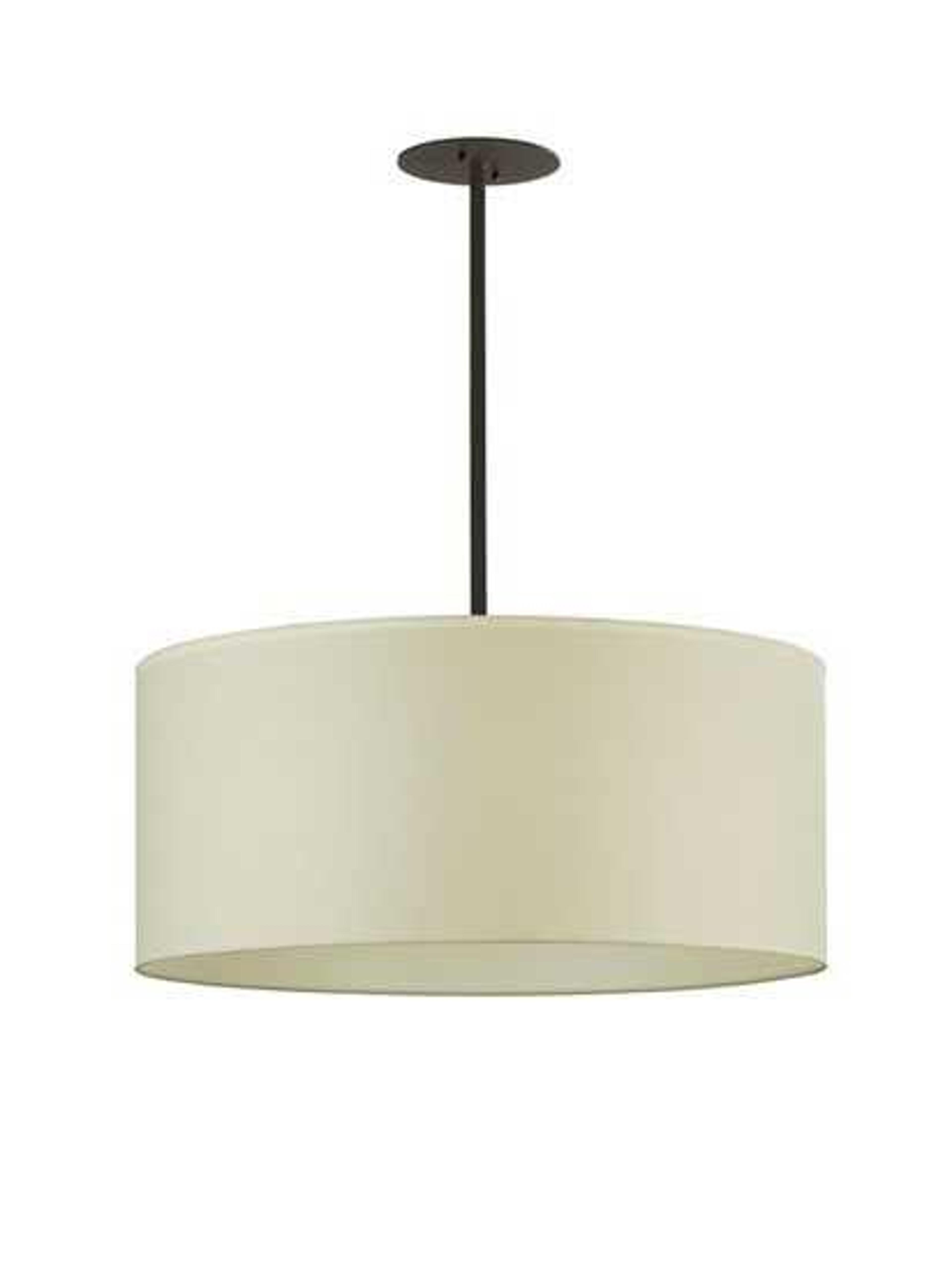 Meyda Contemporary 6-Light Bronze Drum Pendant