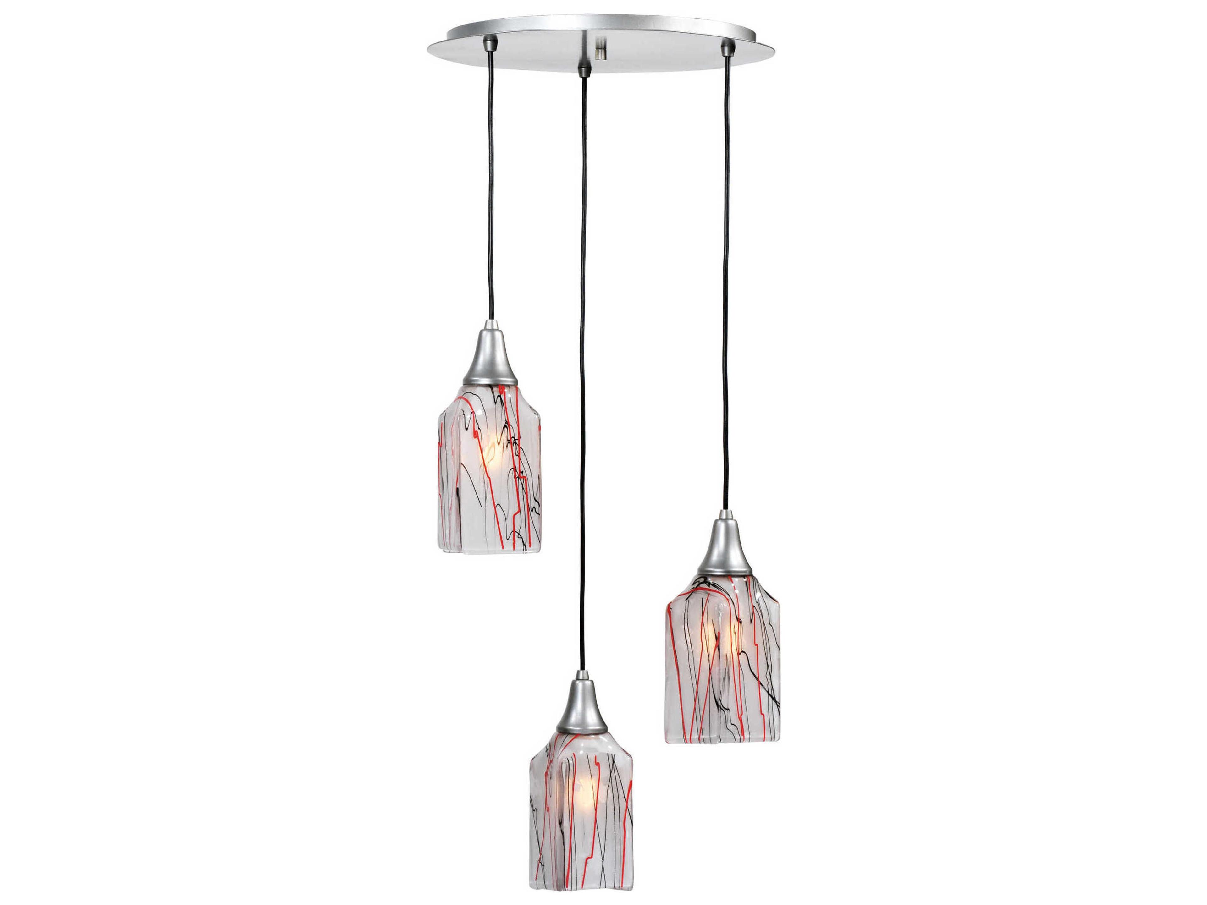 Meyda Licorice 3-light Shower Pendant Light