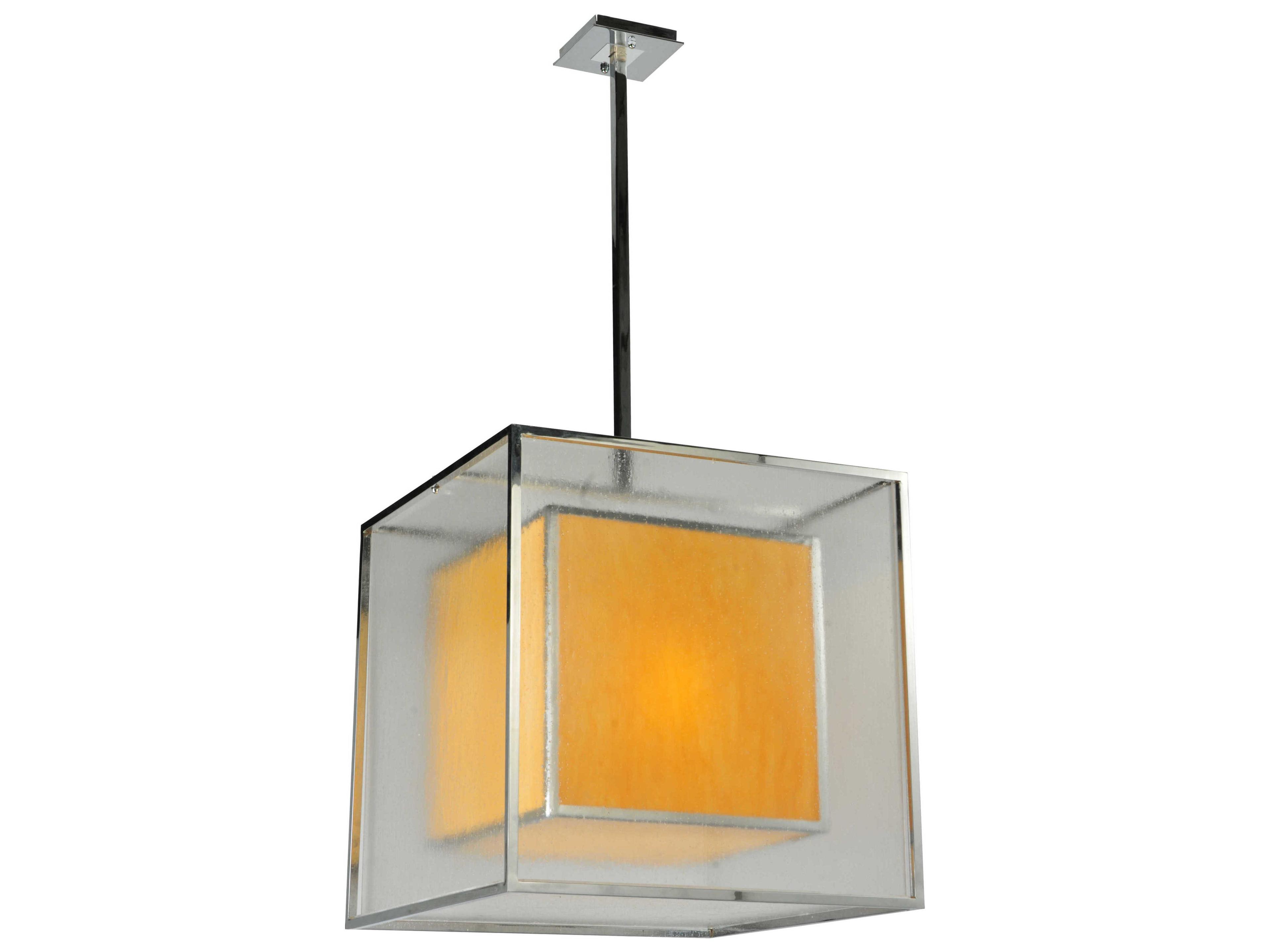 Meyda Quadrato Lange 3-light Pendant Light