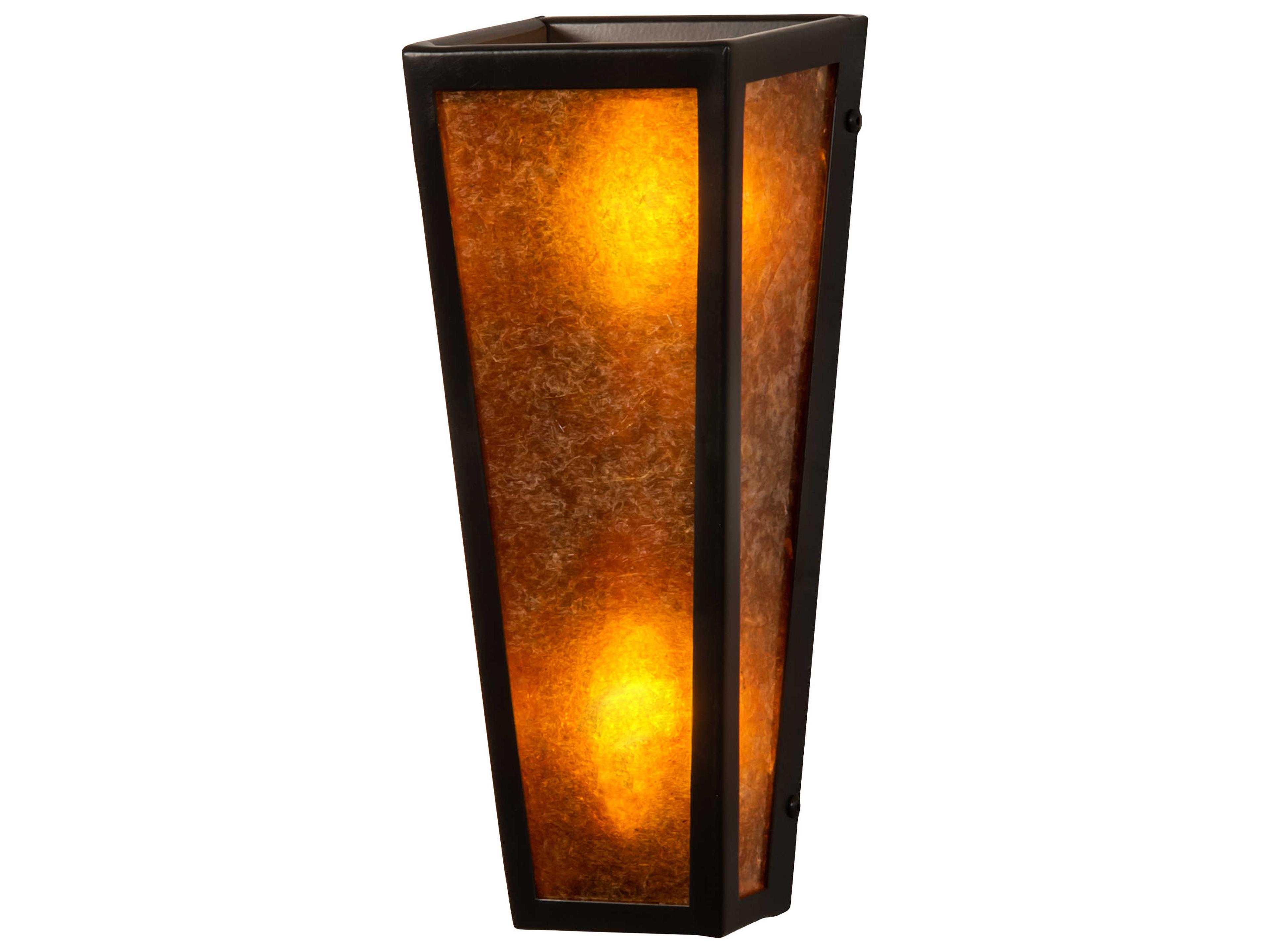 Meyda Craftsman 2-Light Timeless Bronze Wall Sconce