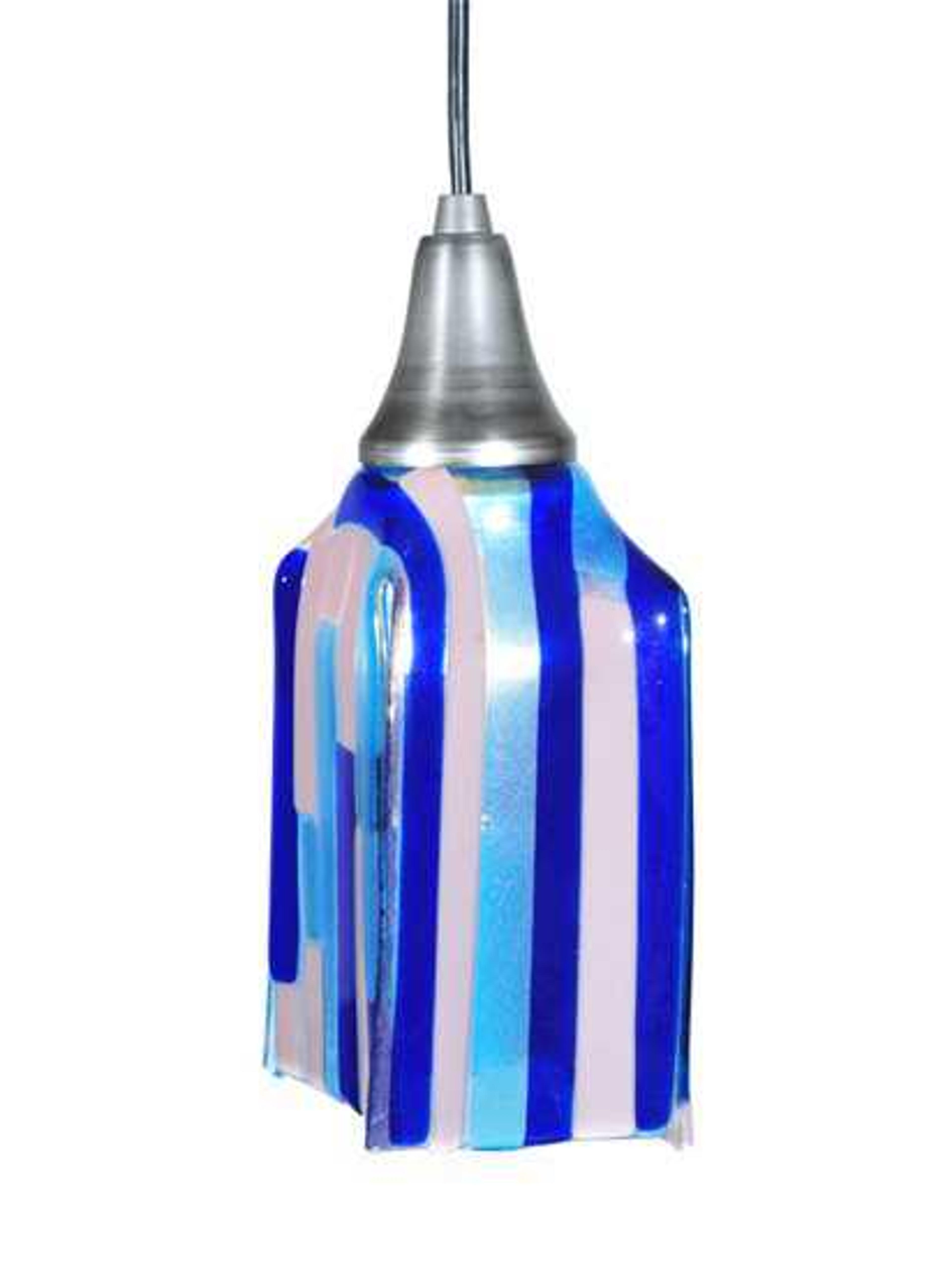 Meyda Metro Fusion Ocean Breeze Draped Glass Mini Pendant