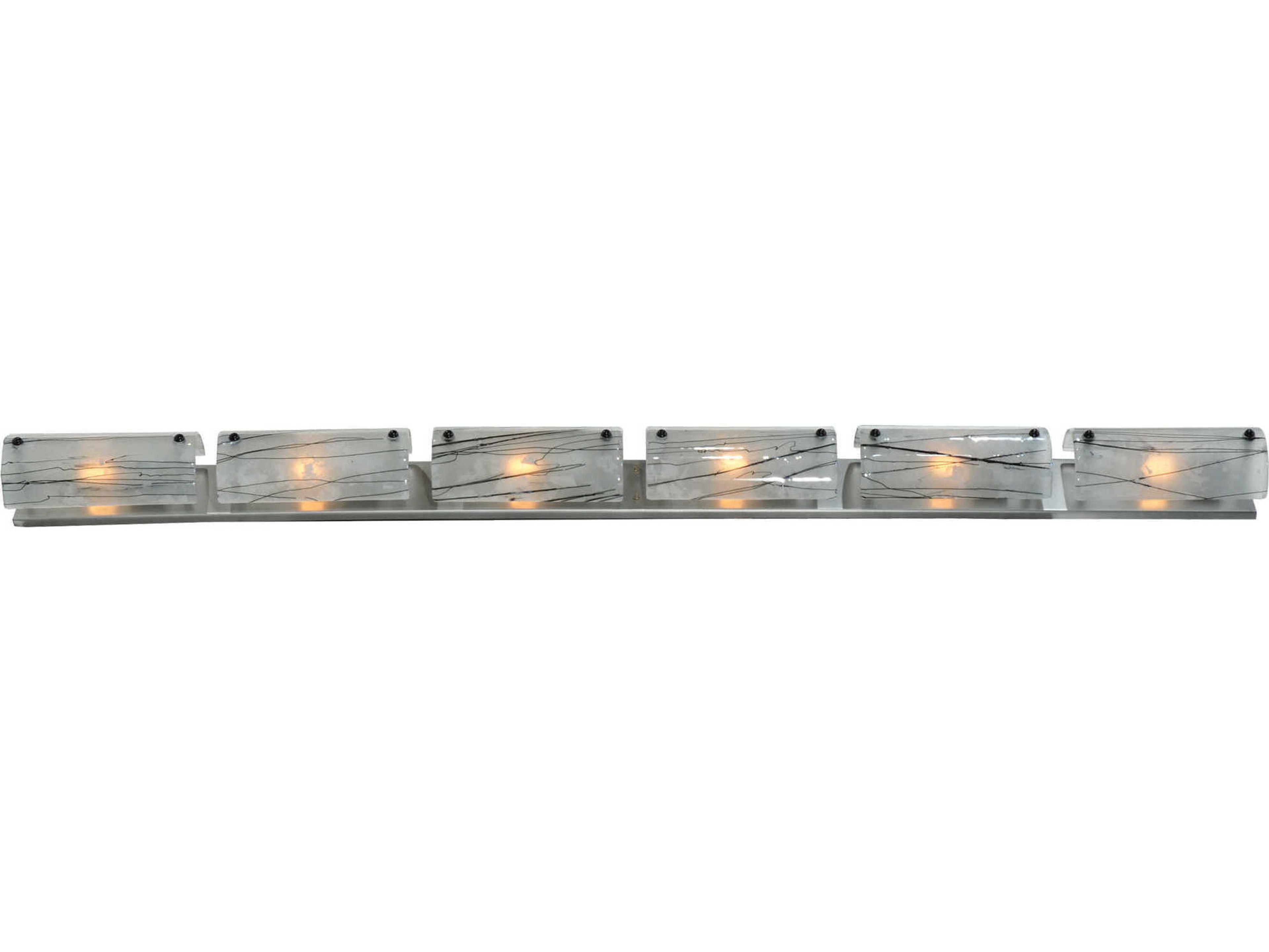 Meyda Metro Fusion 6-Light Gray Vanity Light