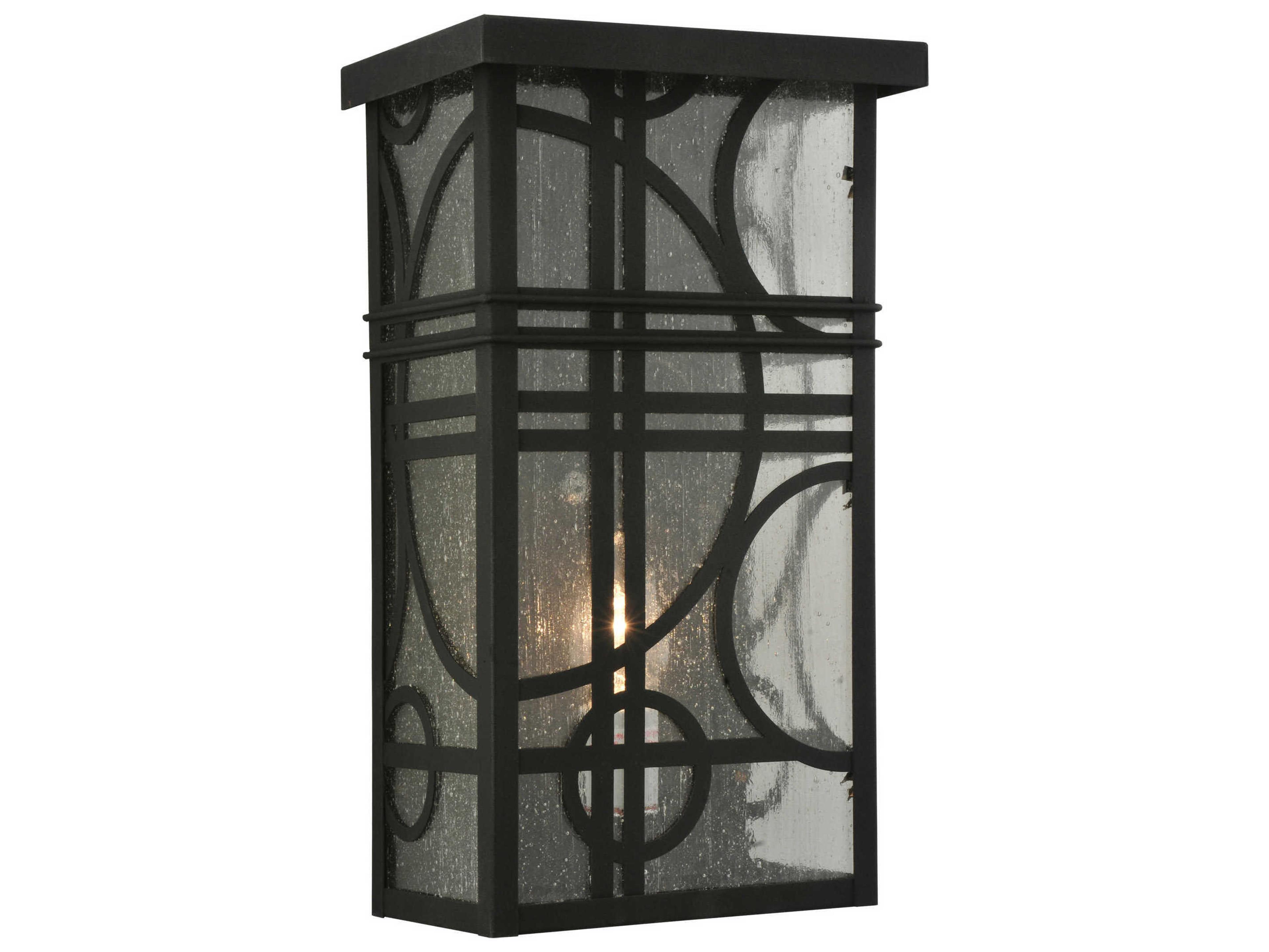 Deco Black Outdoor Wall Light