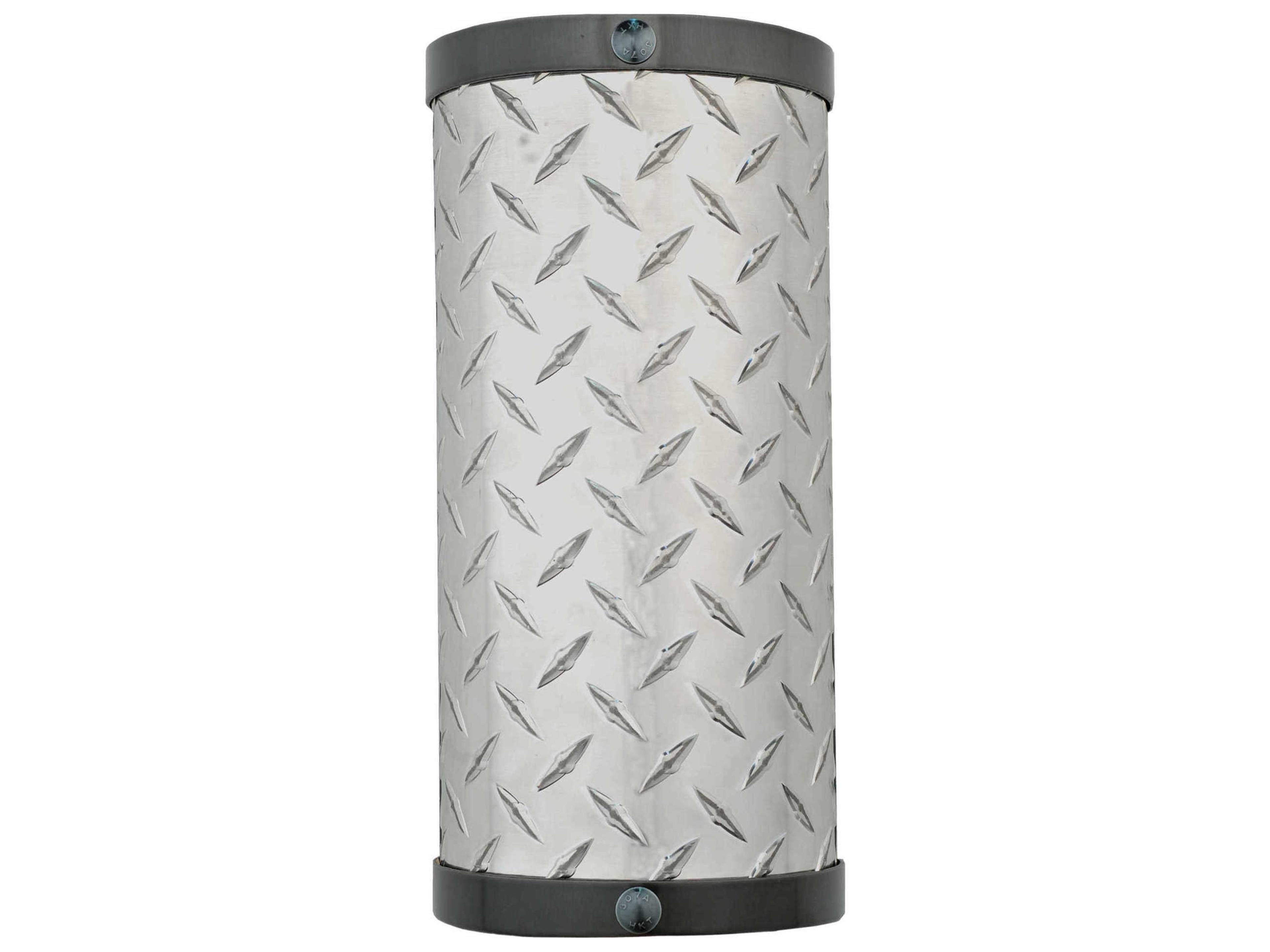 Meyda Deco 2-Light Black Wall Sconce