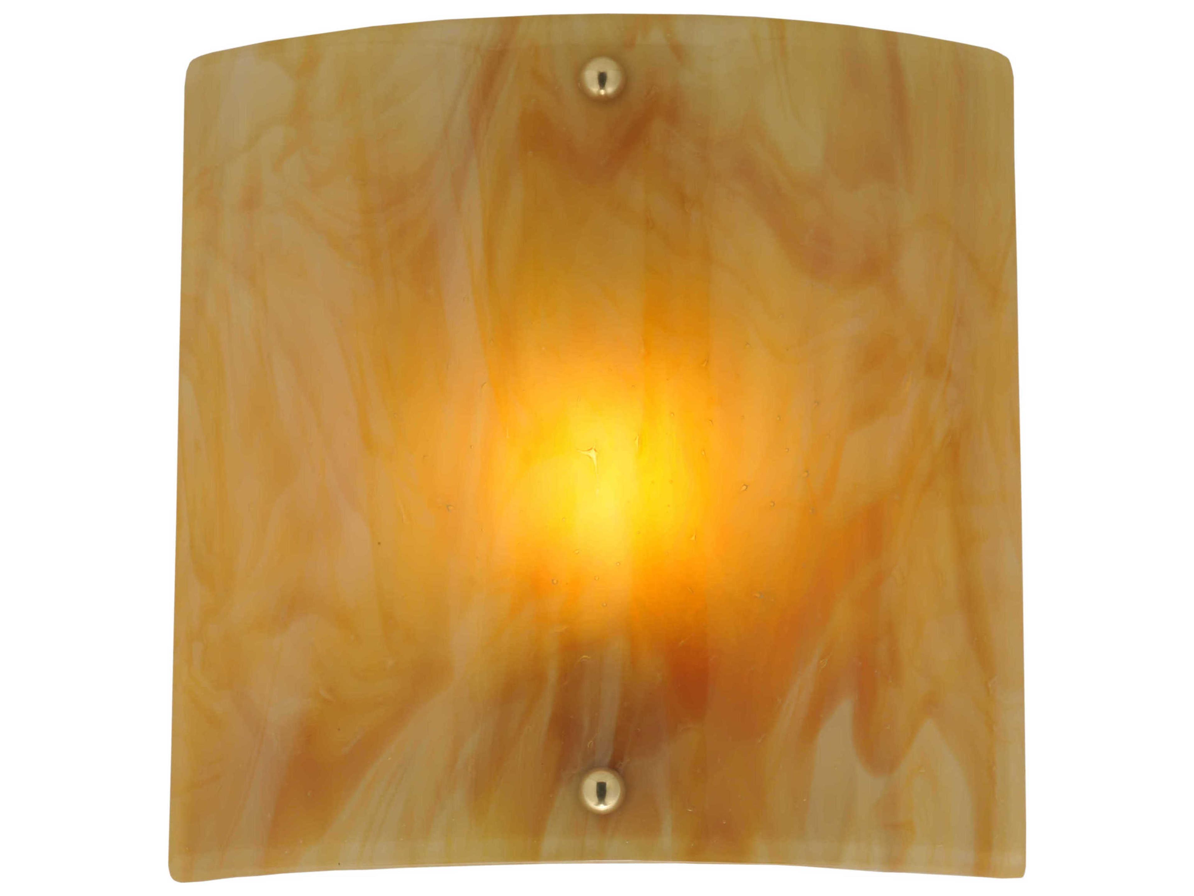 Meyda Metro Fusion 1-Light Orange Wall Sconce